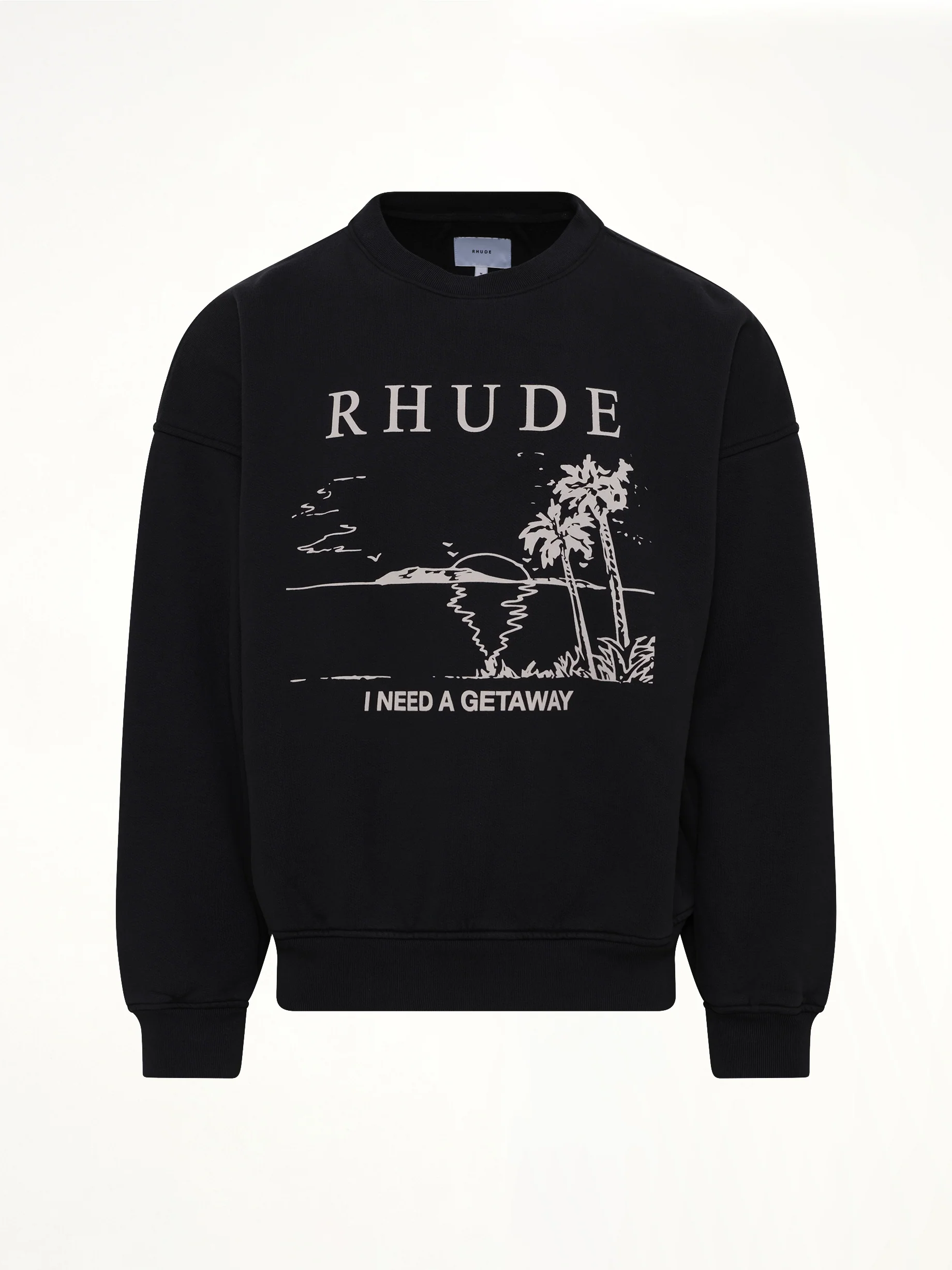 I Need A Getaway Sweatshirt in Vintage Black - Image 2
