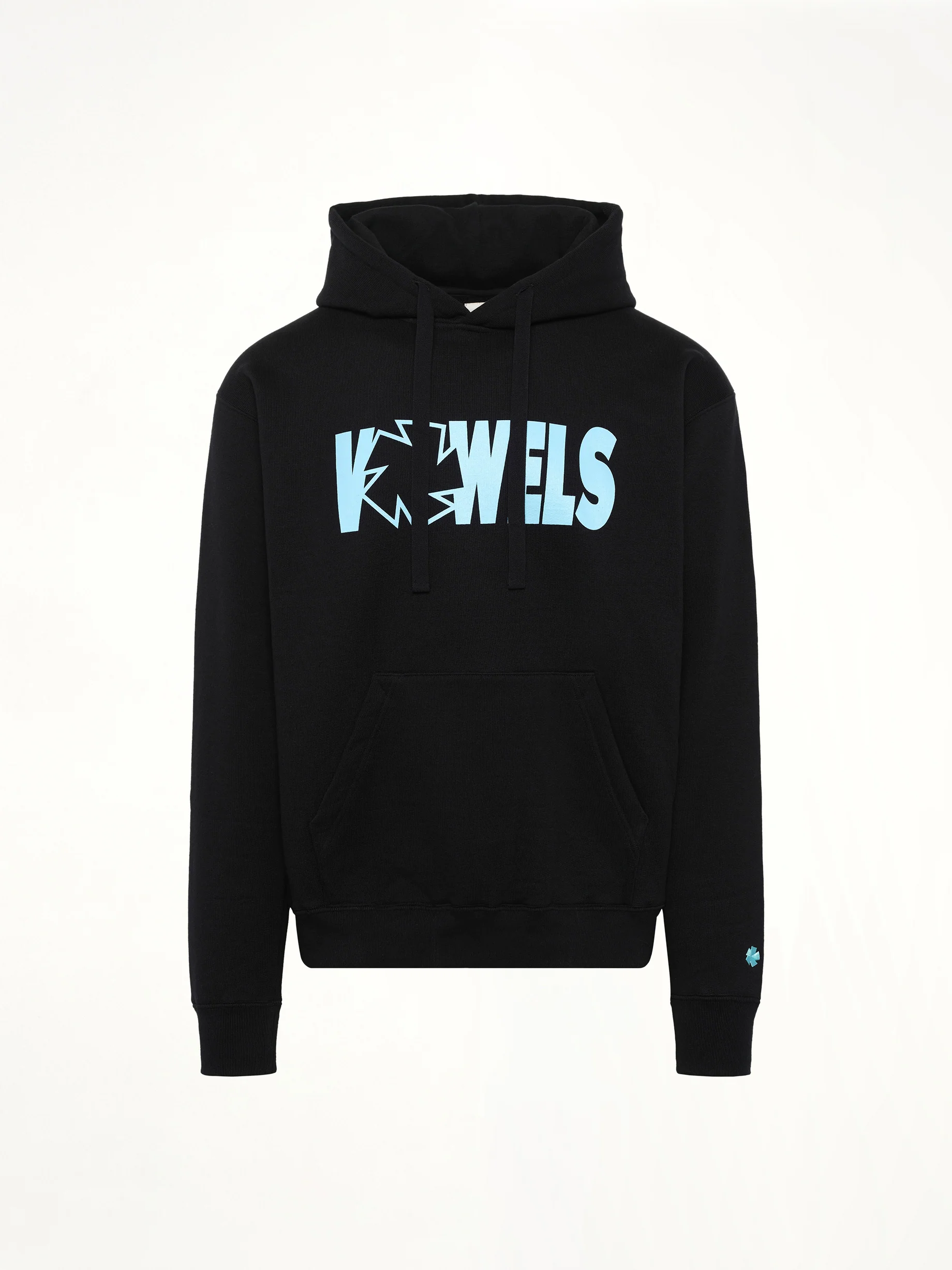 Icon Spell Out Hoodie in Black - Image 2