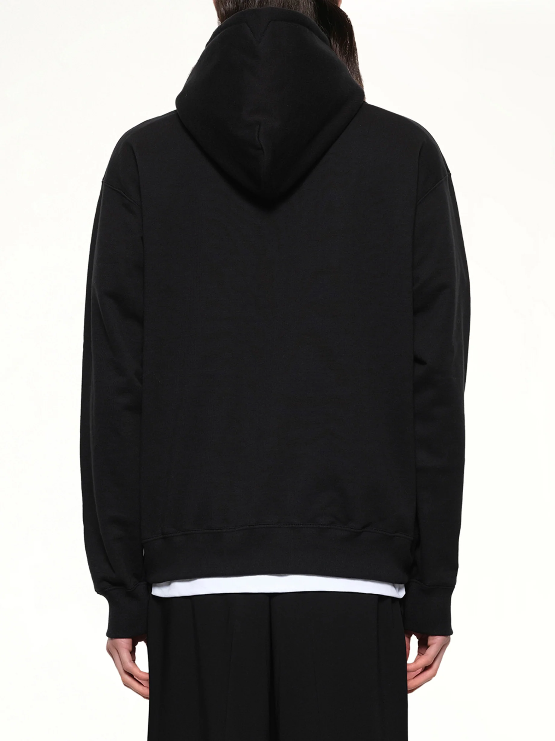 Icon Spell Out Hoodie in Black - Image 5