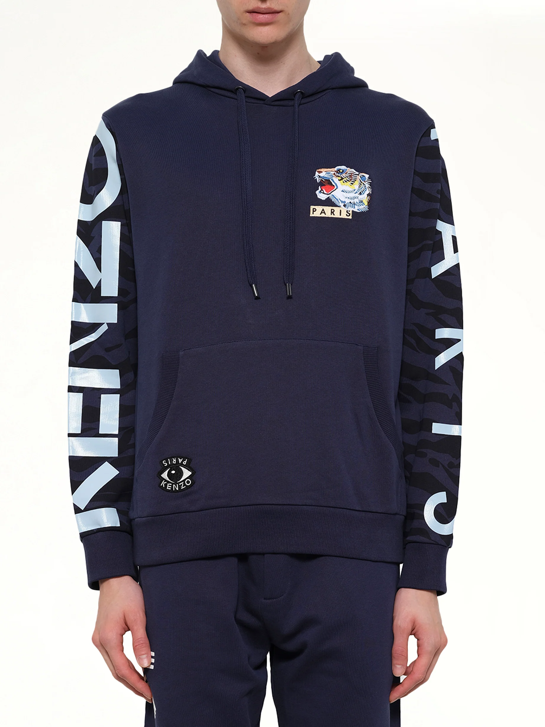 Icons Hoodie in Ink