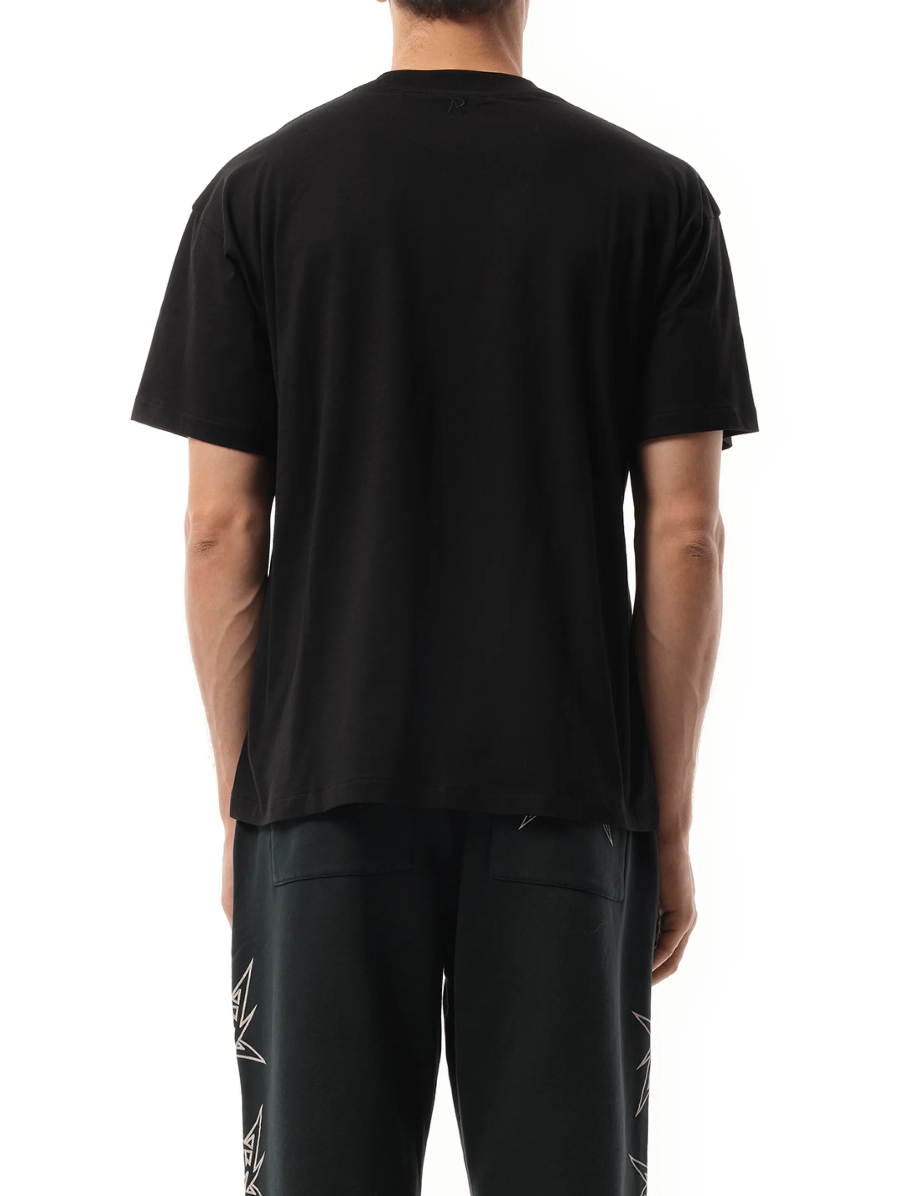 Initial Oversized T-Shirt in Black - Image 6