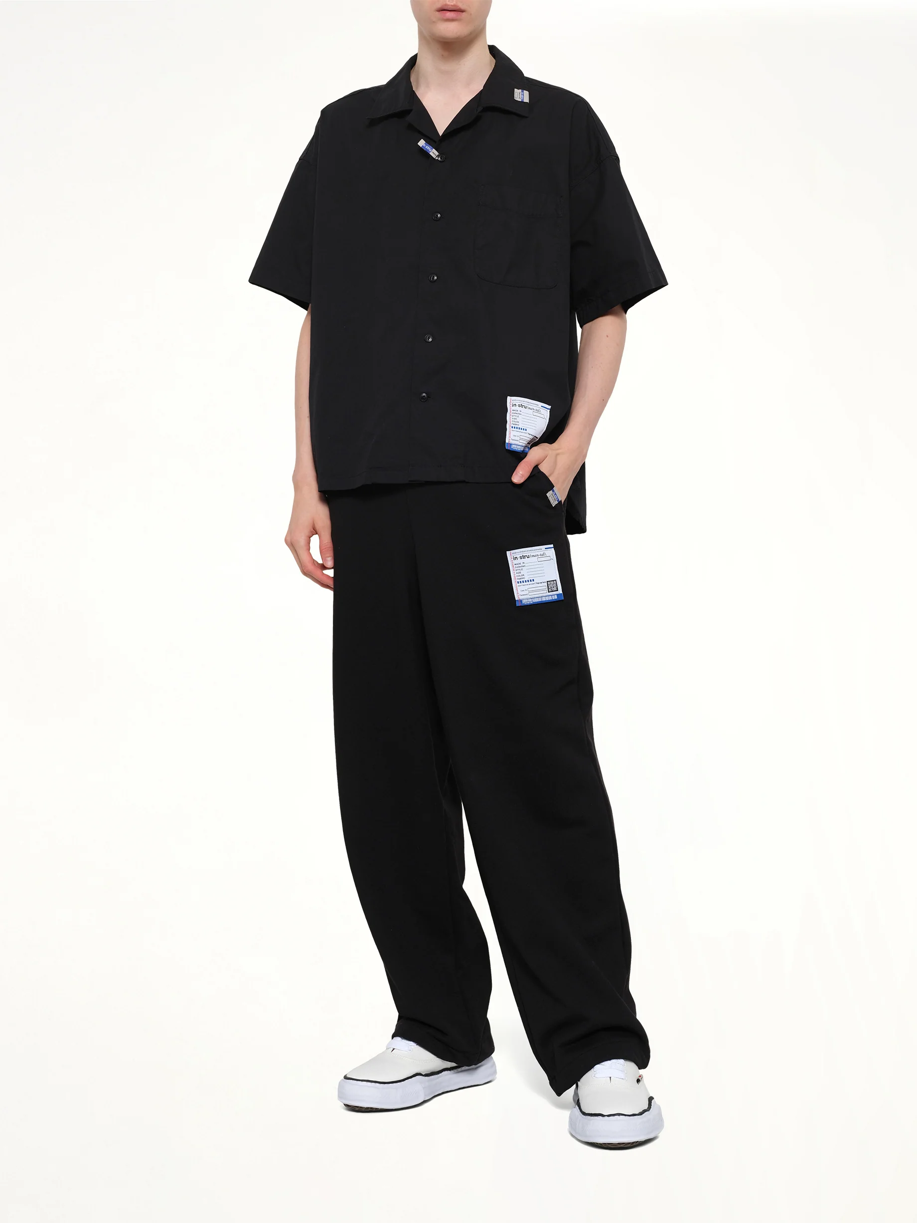Instrumental Heavy Weight Easy Pants in Black - Image 4