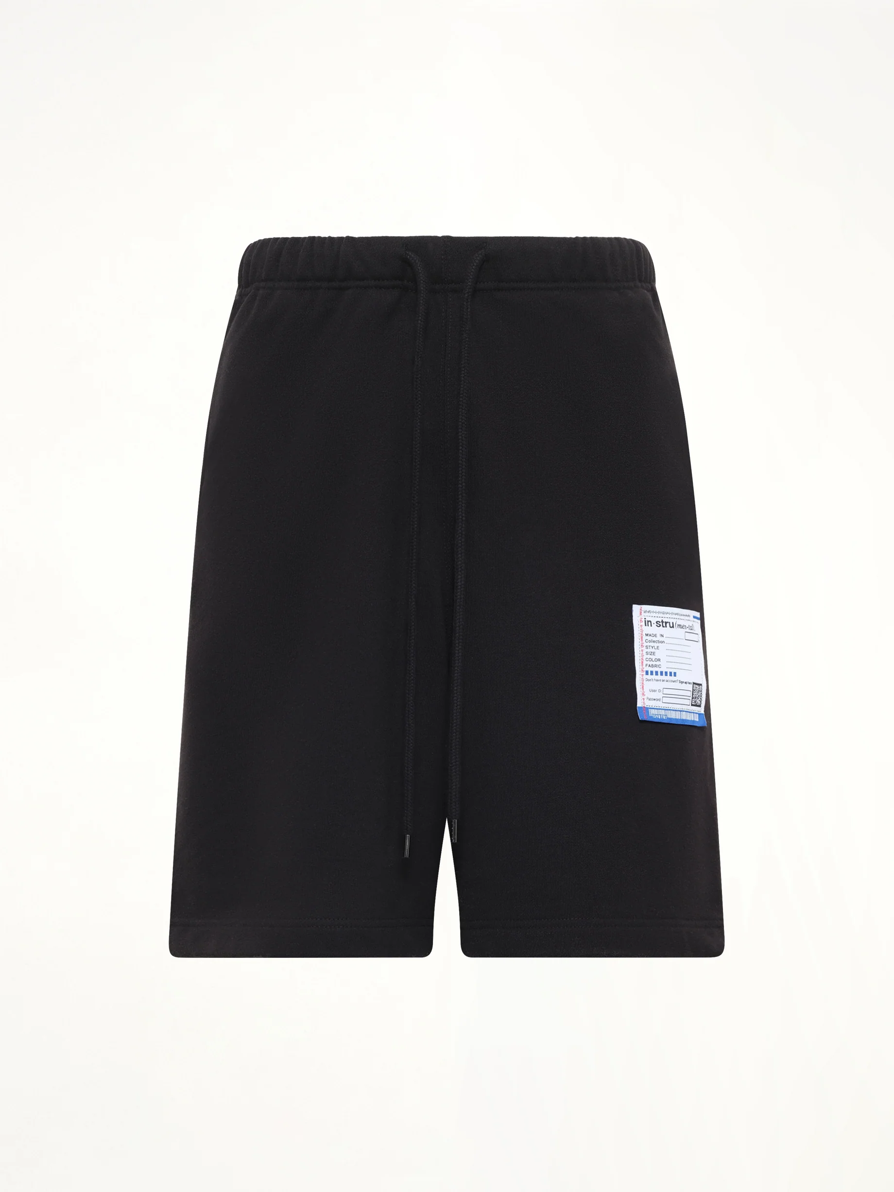 Instrumental Heavy Weight Easy Shorts in Black - Image 2