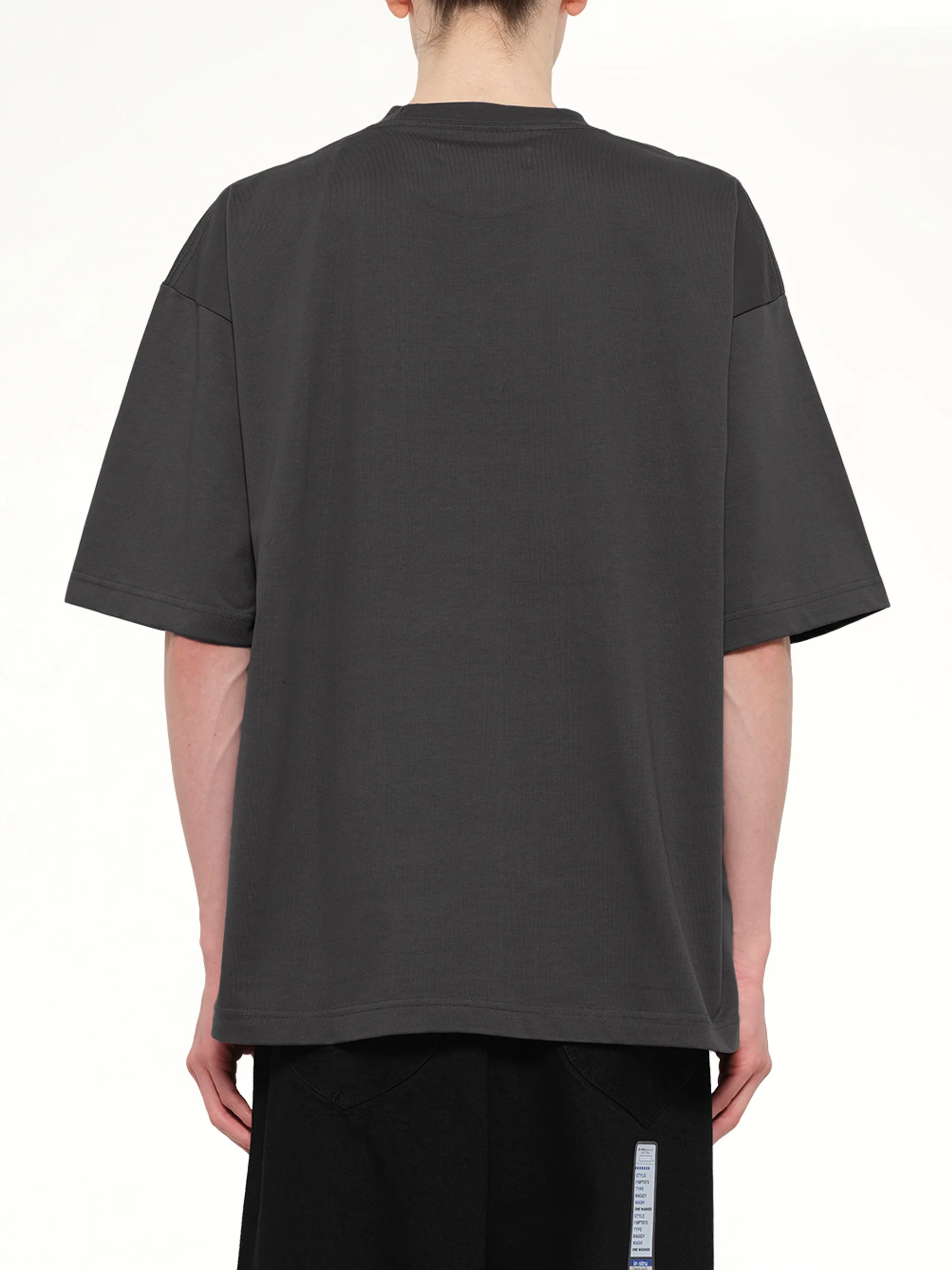 Instrumental Heavy Weight Pocket T-Shirt in Dark Gray - Image 5