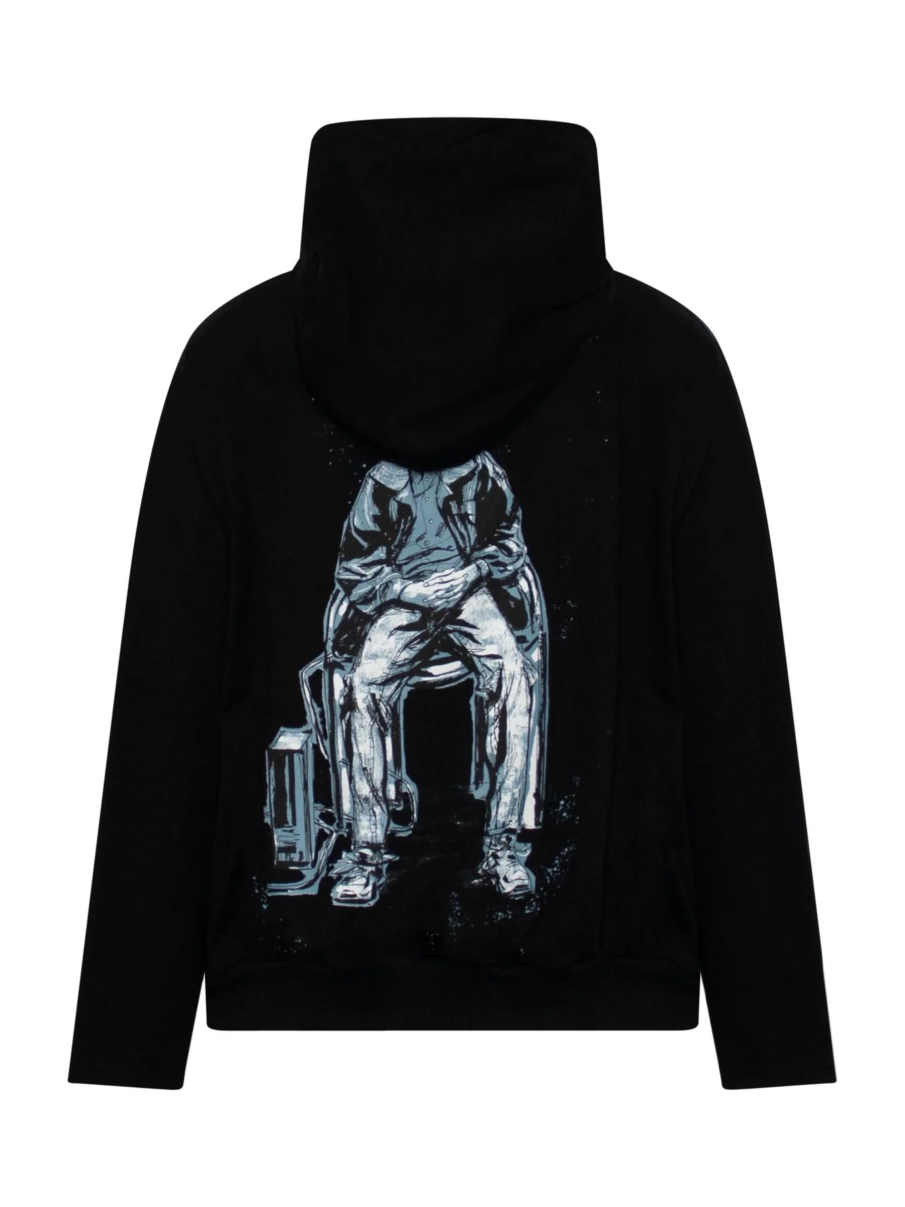 Boy Chair Hoodie in Black - Image 4