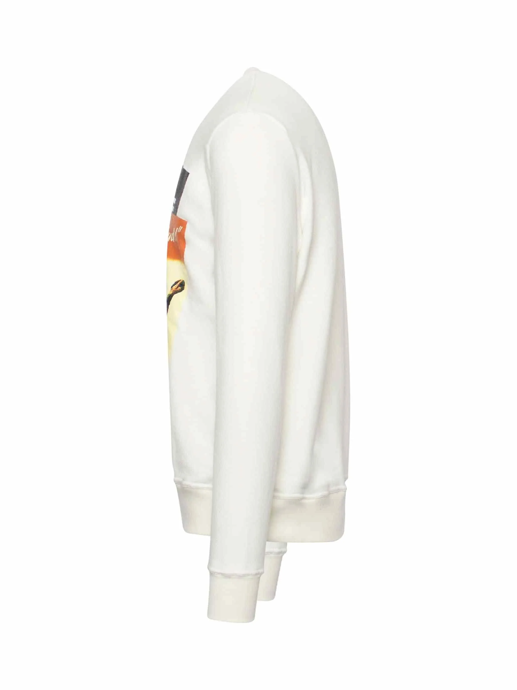 Propaganda 2 Sweatshirt in White - Image 3