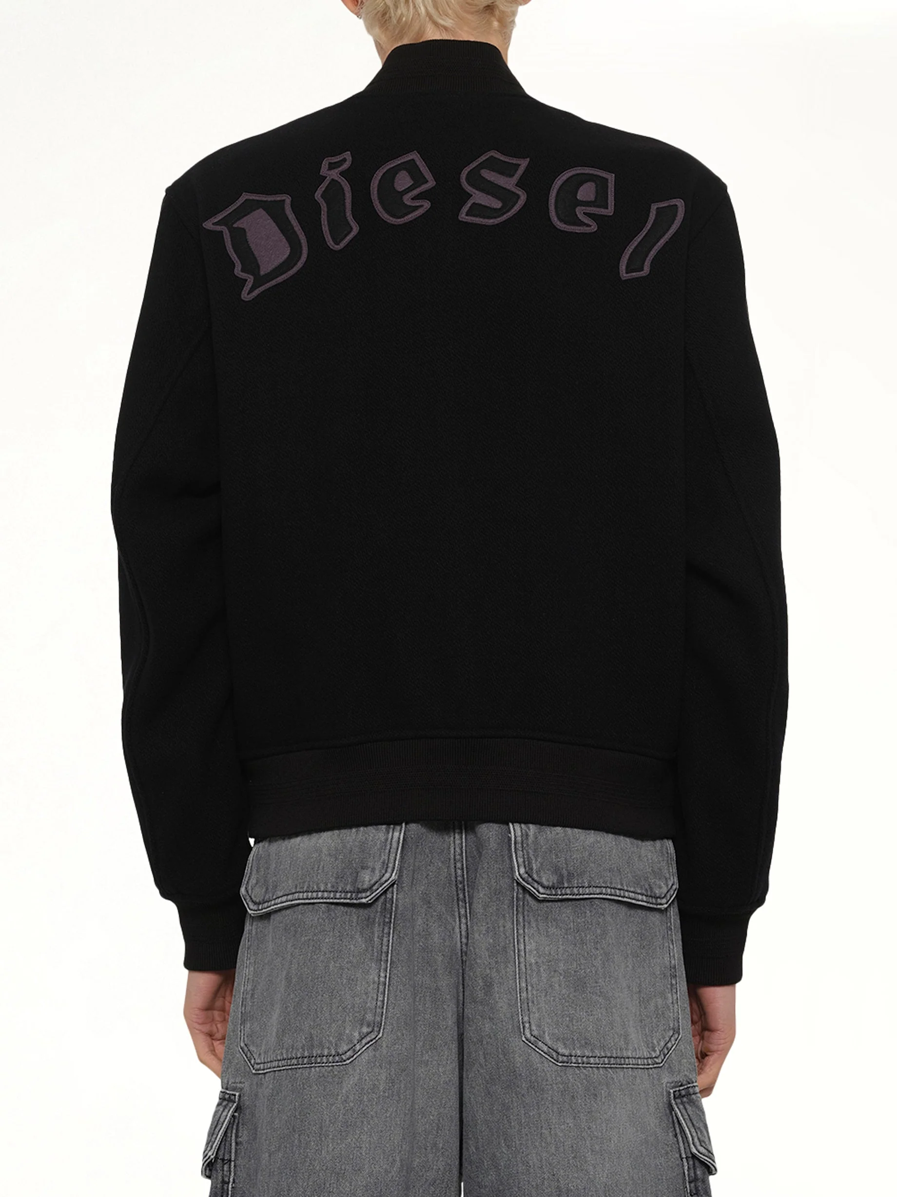J-ARRY-WRD Bomber Jacket in Black - Image 5