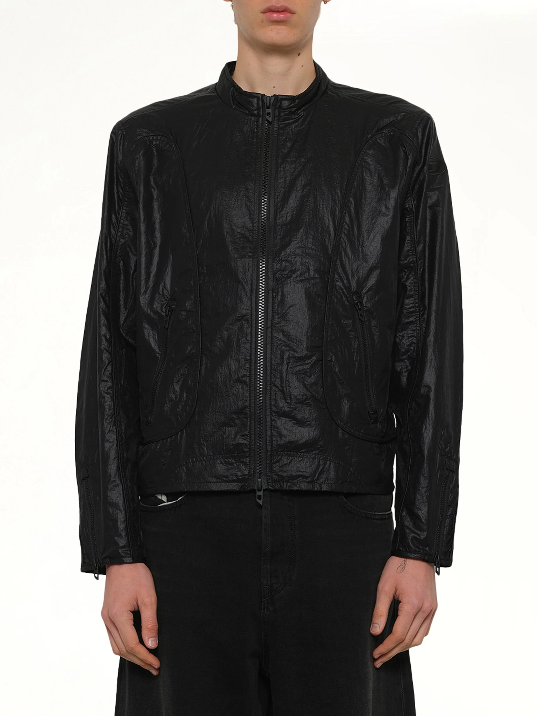J-CLAYS-WRD Jacket in Black