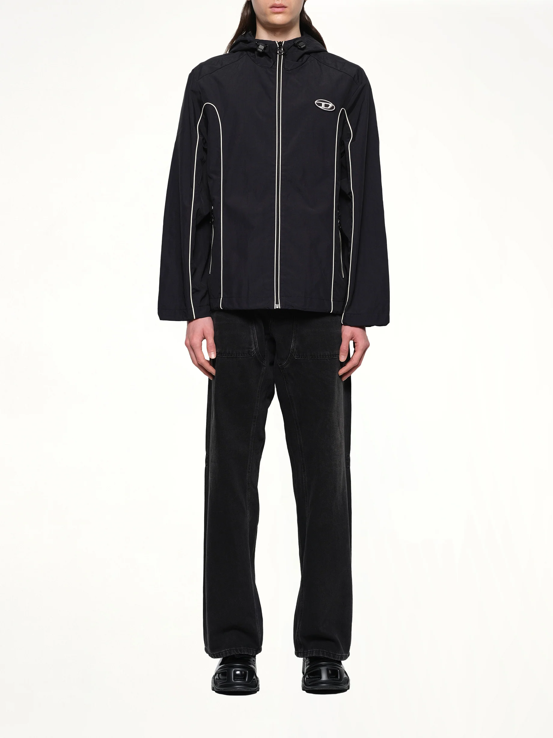 J-HIVES Windbreaker in Black - Image 7