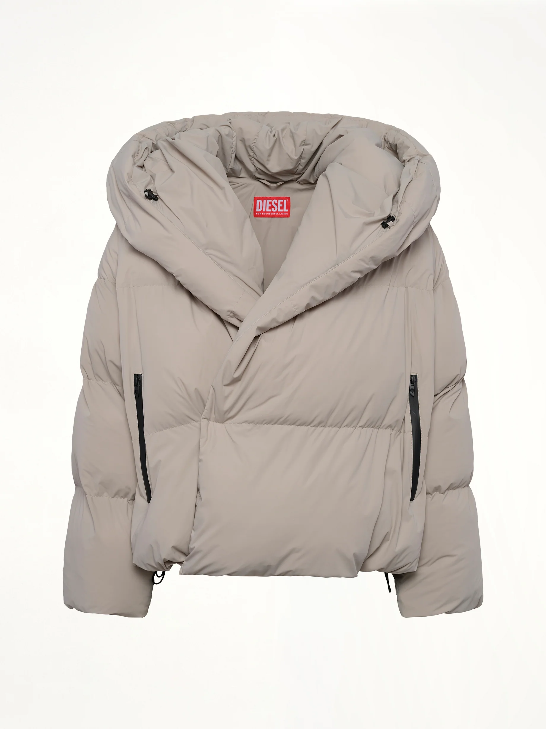 J-SCOTTS Padded Down Jacket in Beige - Image 2