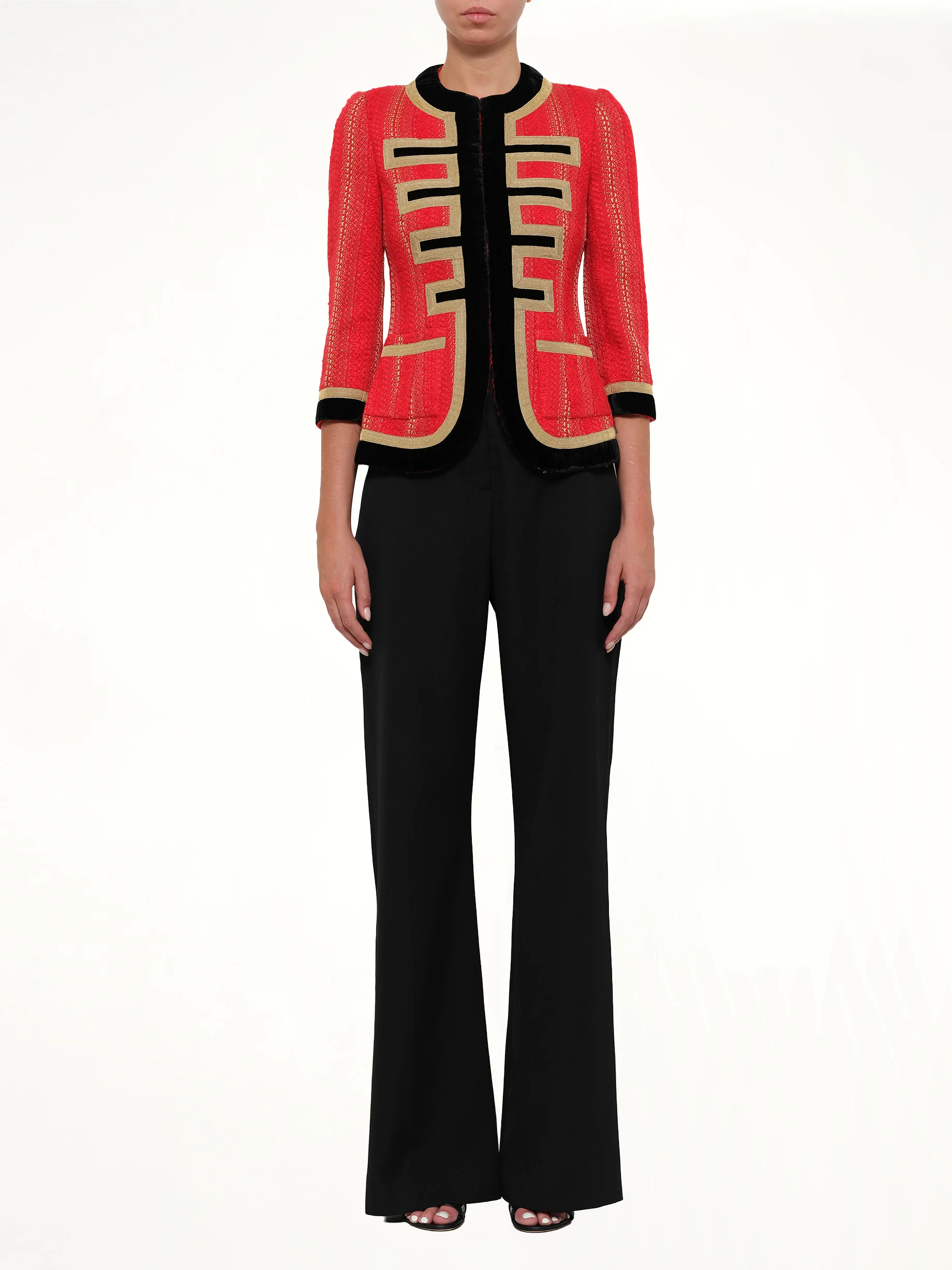Blazer Jacket in Red - Image 2