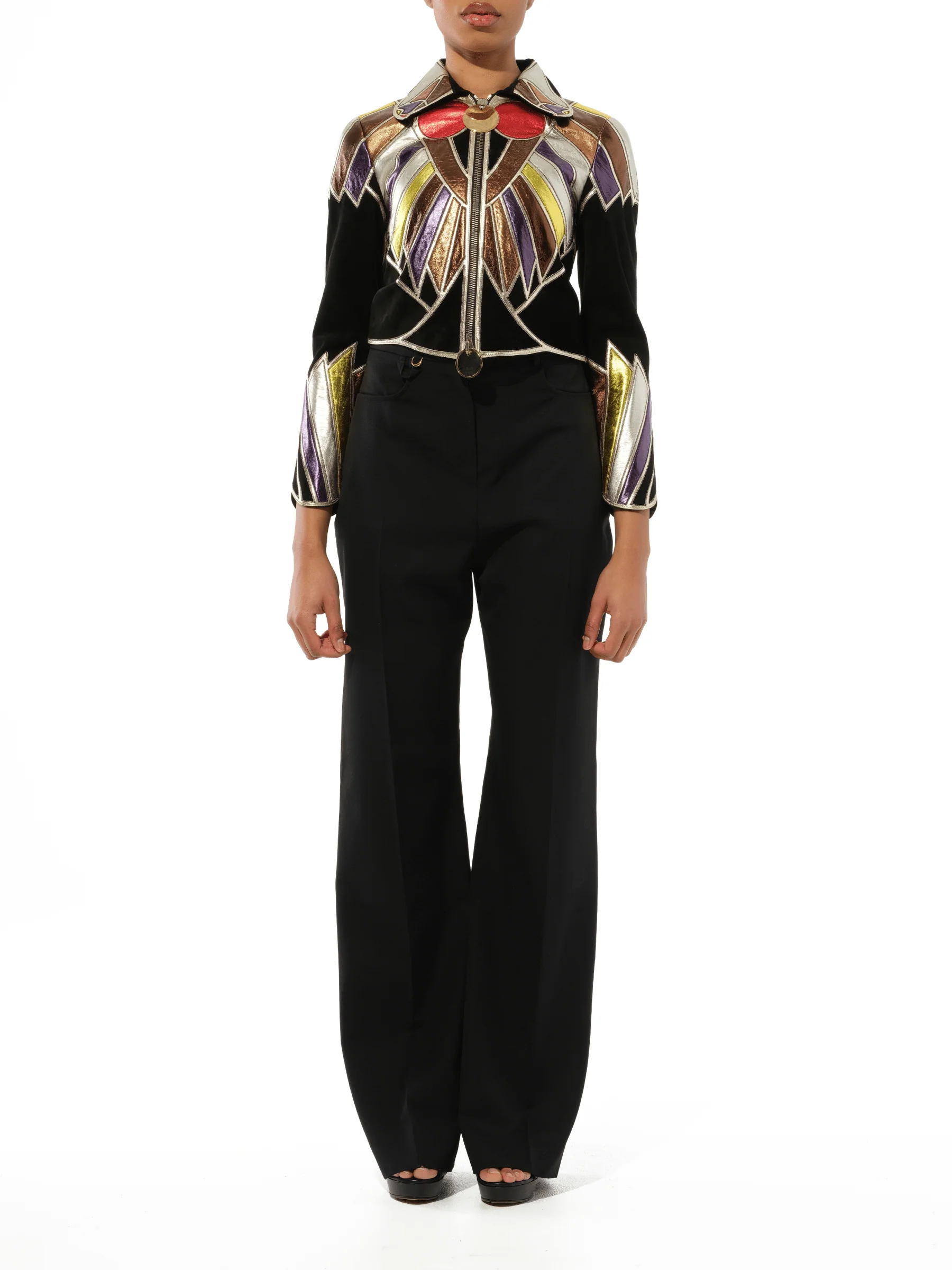 Jacket in Multicolor - Image 4