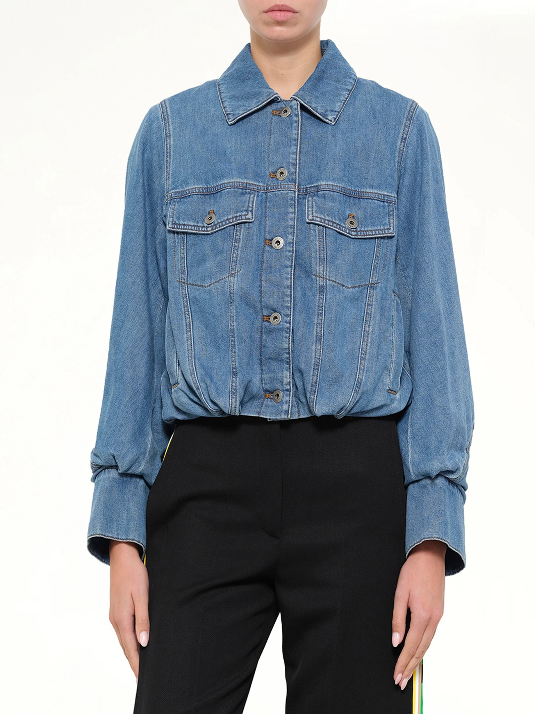 Jacket in Light Blue - Image 6