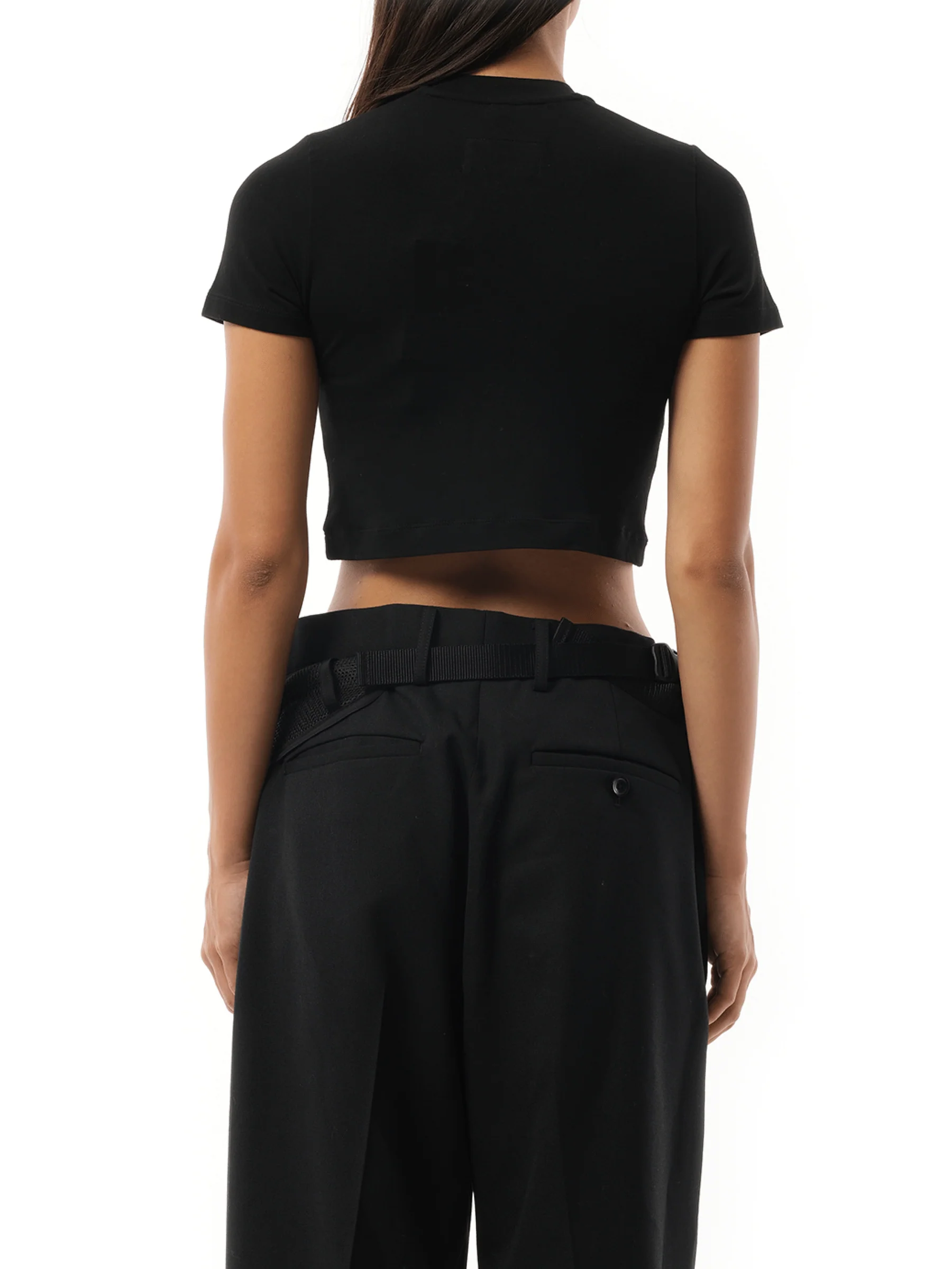 Japanese Fan-Service Neon Paint T-Shirt in Black - Image 6