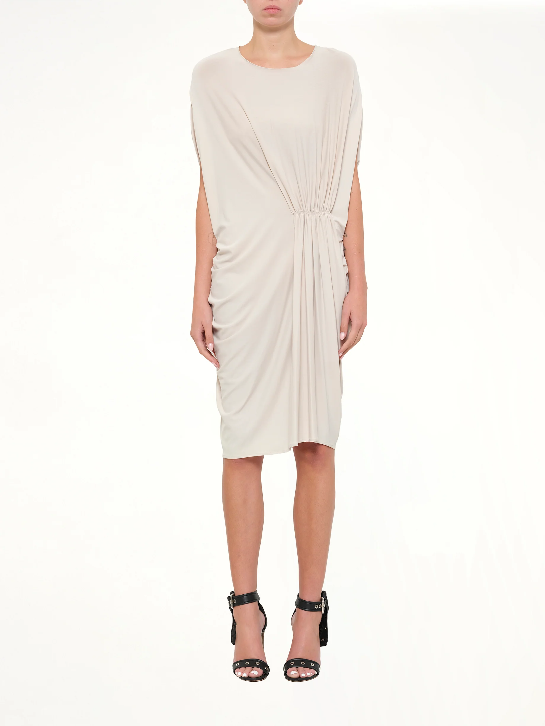 Lanvin Jersey Dress in White - Image 2
