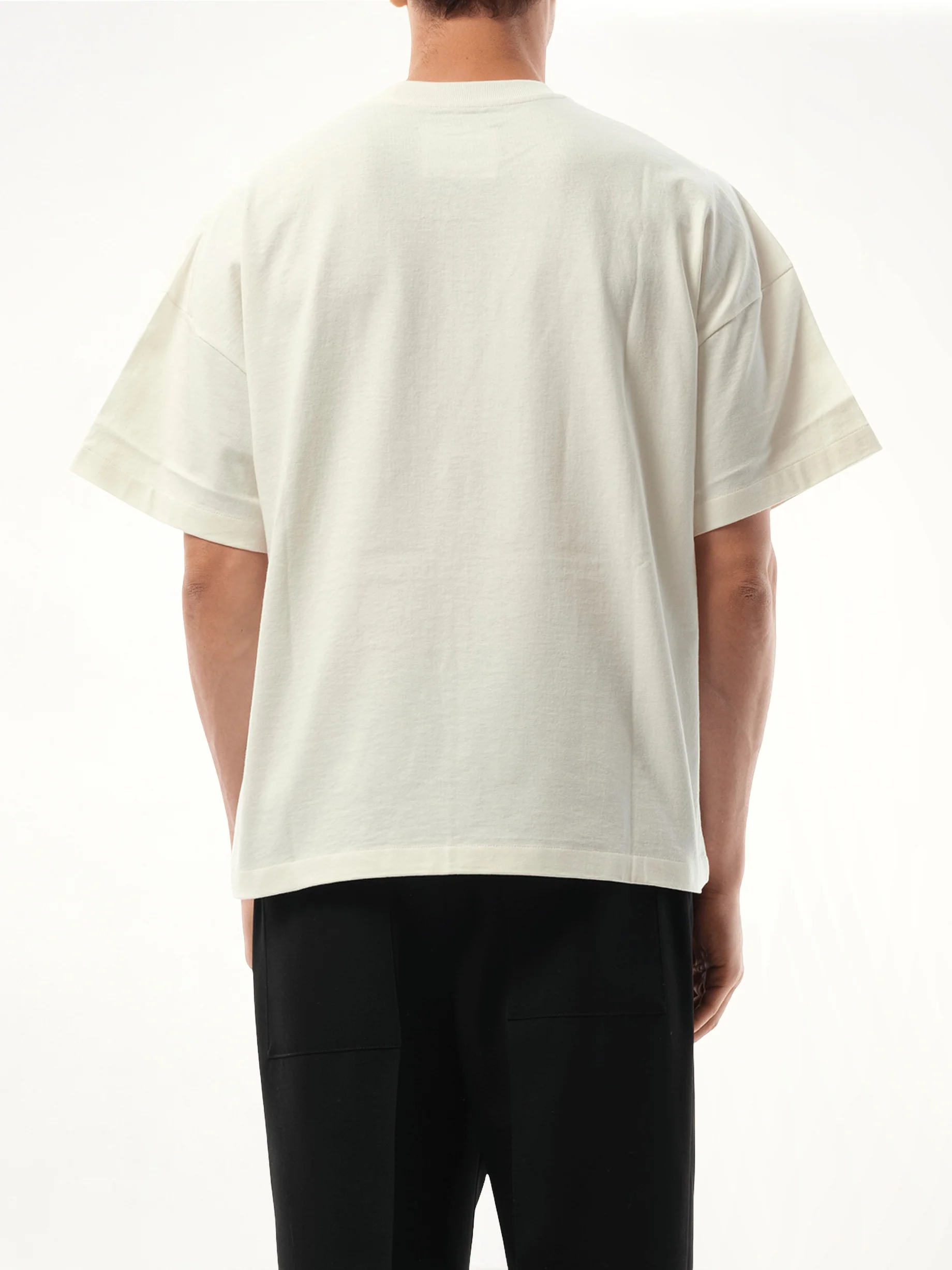Jil Sander Logo T-Shirt in Porcelain - Image 6