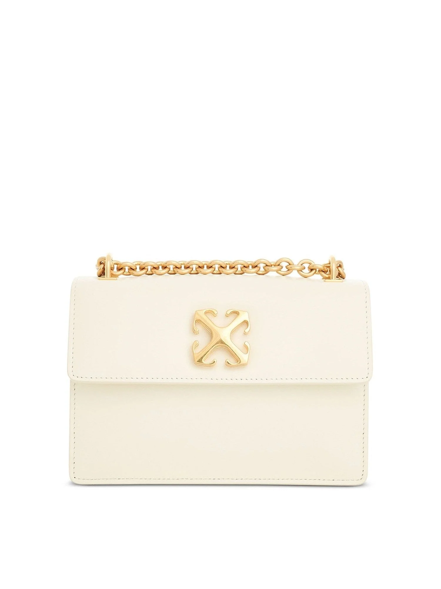 Jitney 2.0 Shoulder Chain Bag in White - Image 2