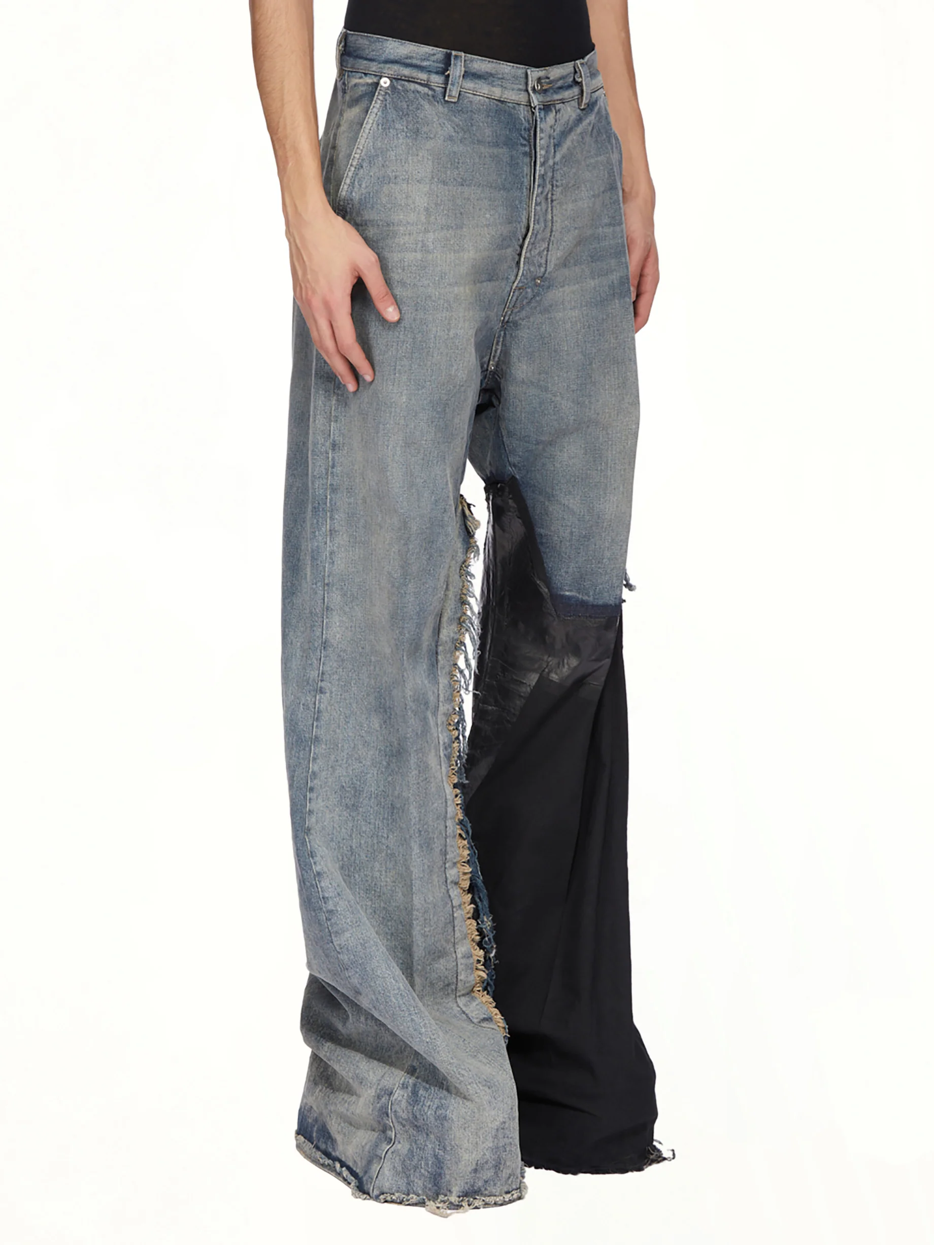 Joris Trouser in Dirty Hustler/Black - Image 3