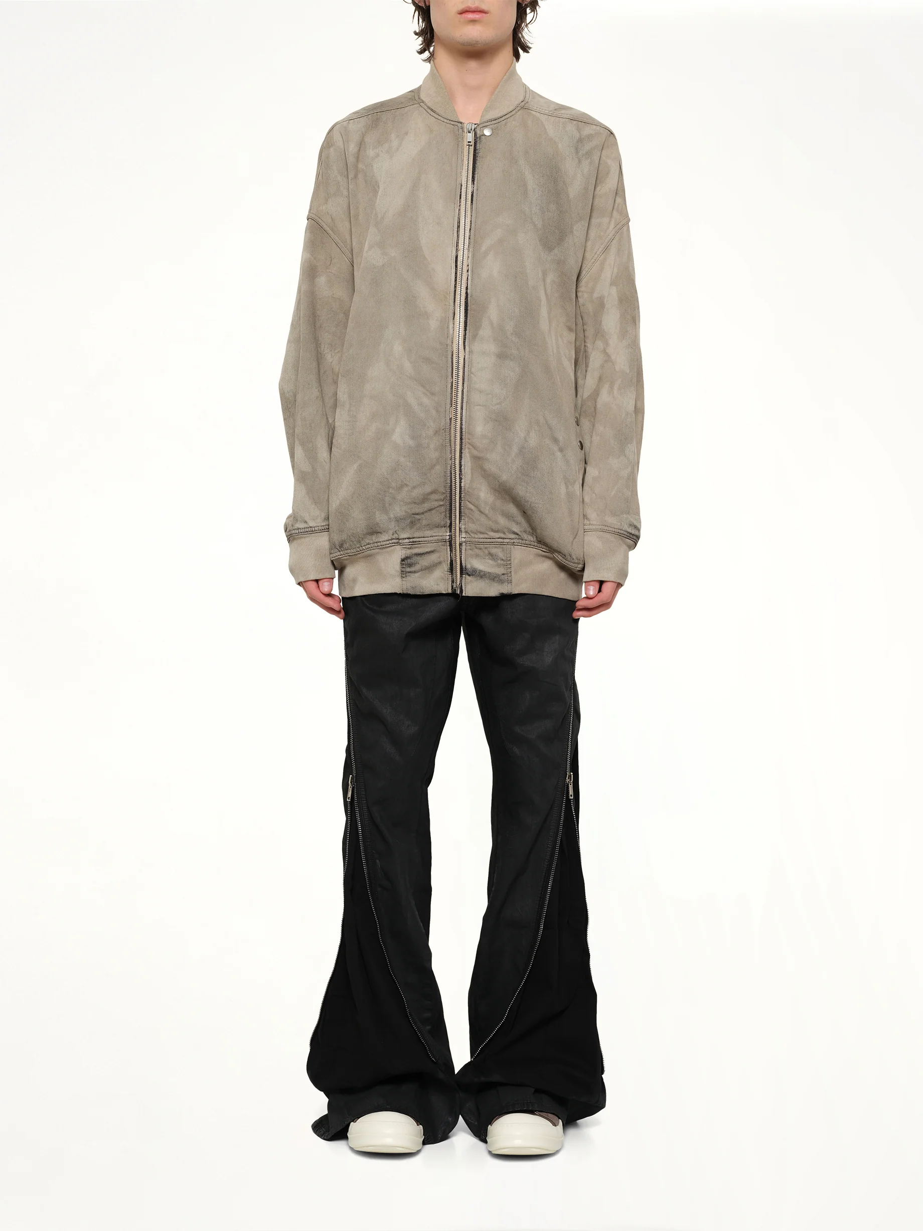 Jumbo Flight Jacket in Dust - Image 7