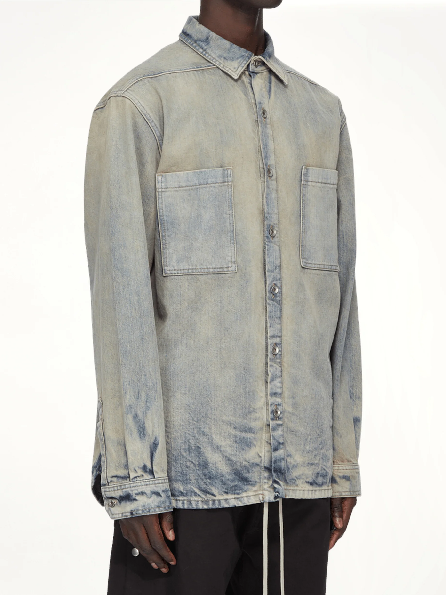Jumbo Outershirt in Mineral Pearl - Image 5