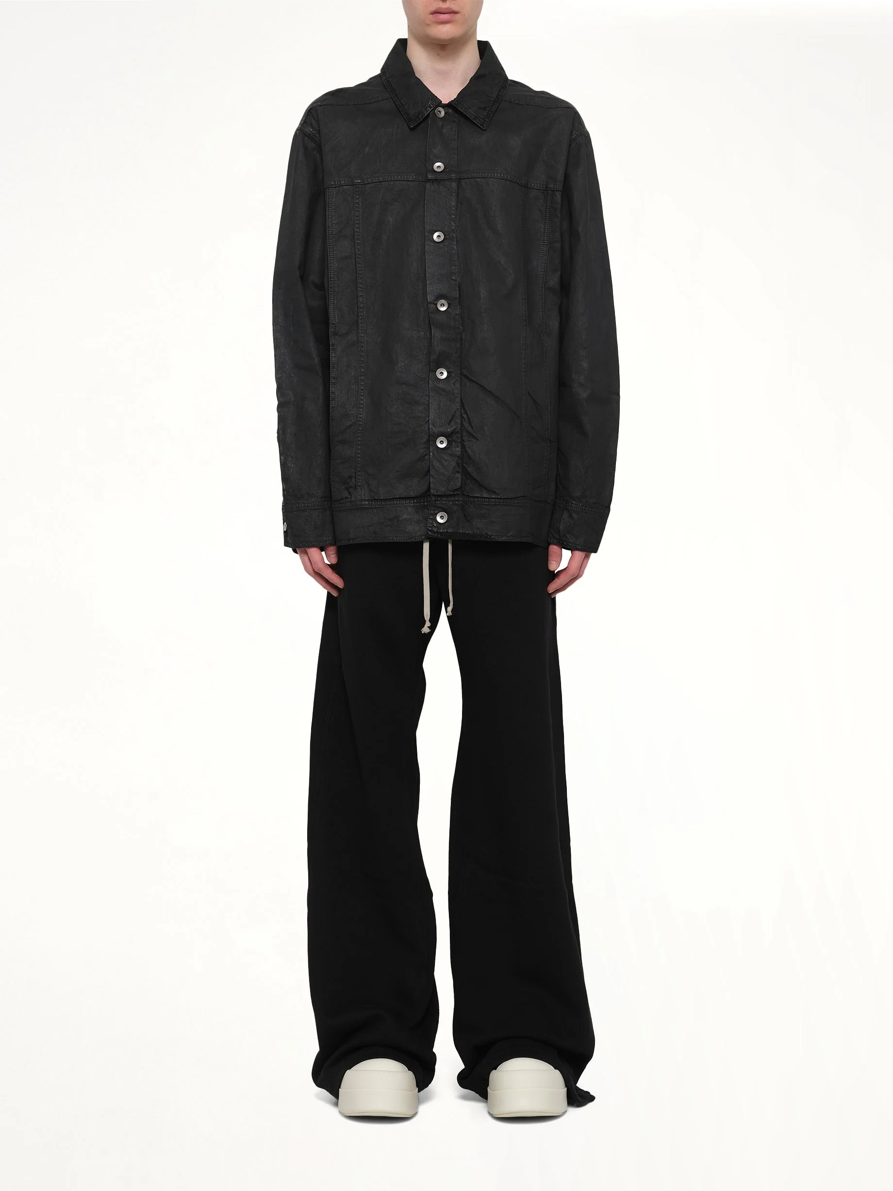 Jumbo Worker Jacket in Black - Image 6