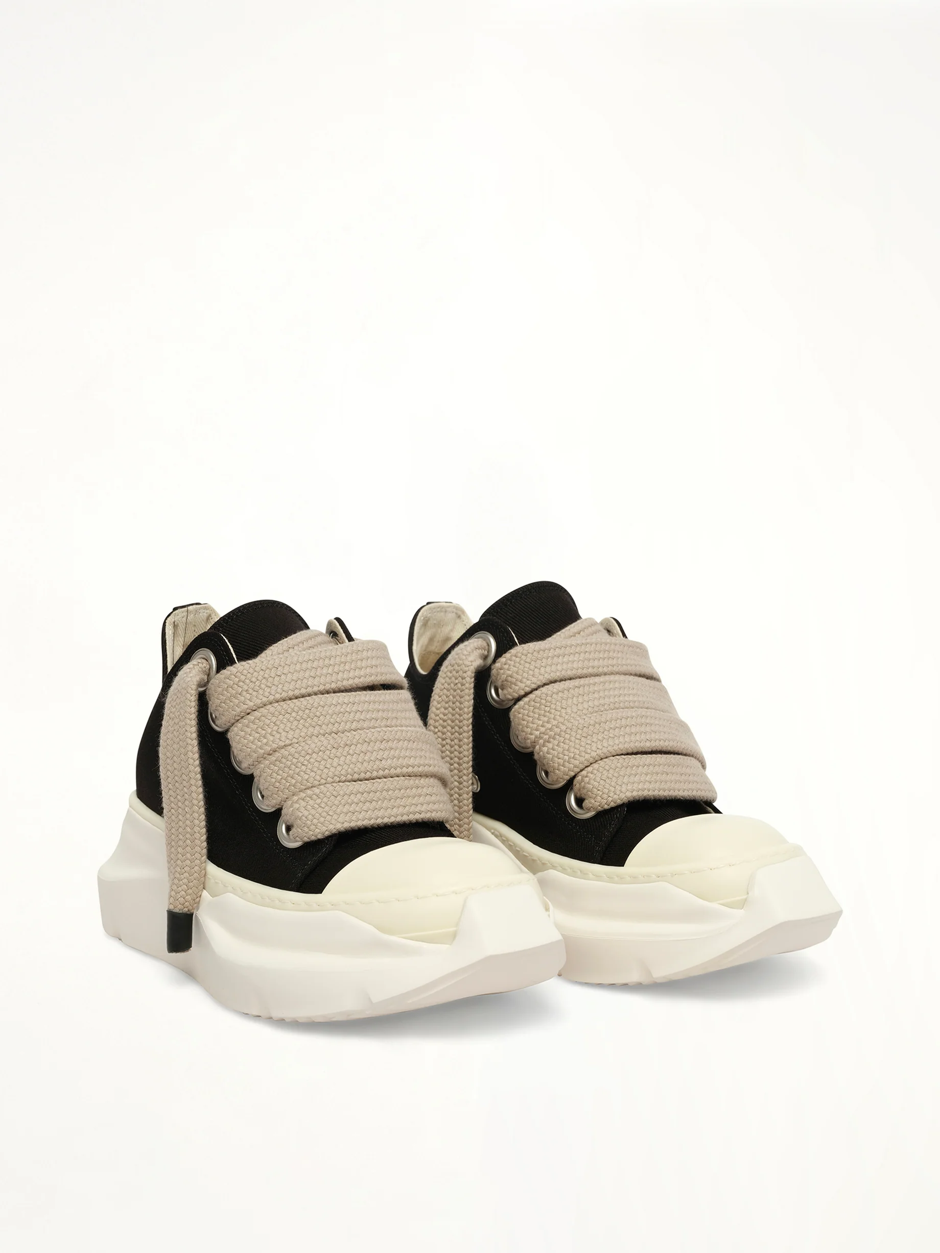 Jumbolace Abstract Low Sneaker in Black/Milk/Milk - Image 2