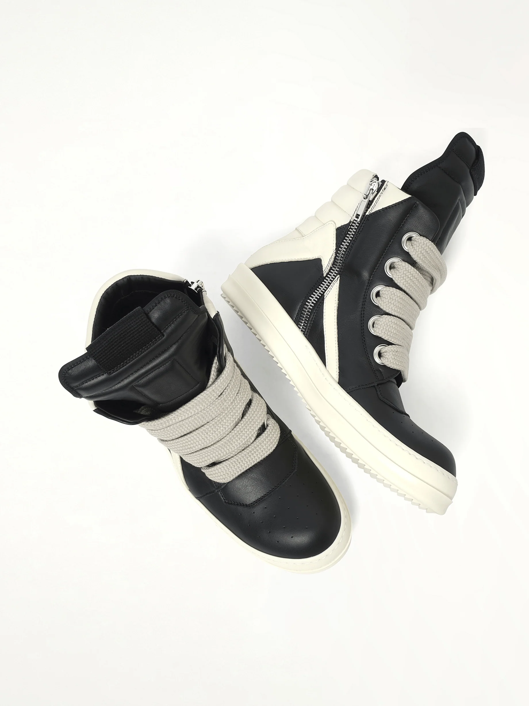 Jumbolace Geobasket in Black/Milk/Milk - Image 4
