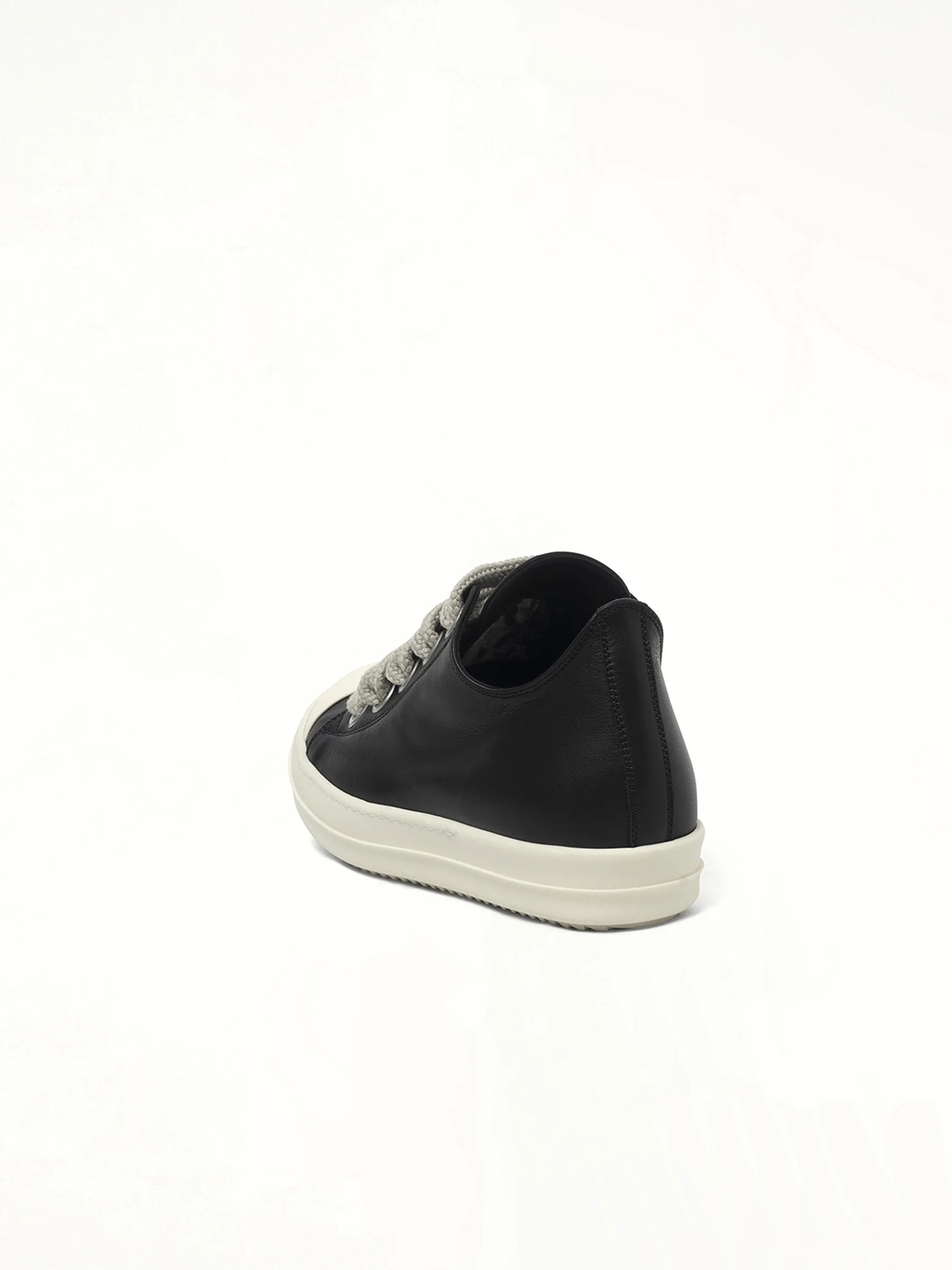 Jumbolace Low Sneaks in Black/Milk/Milk - Image 3