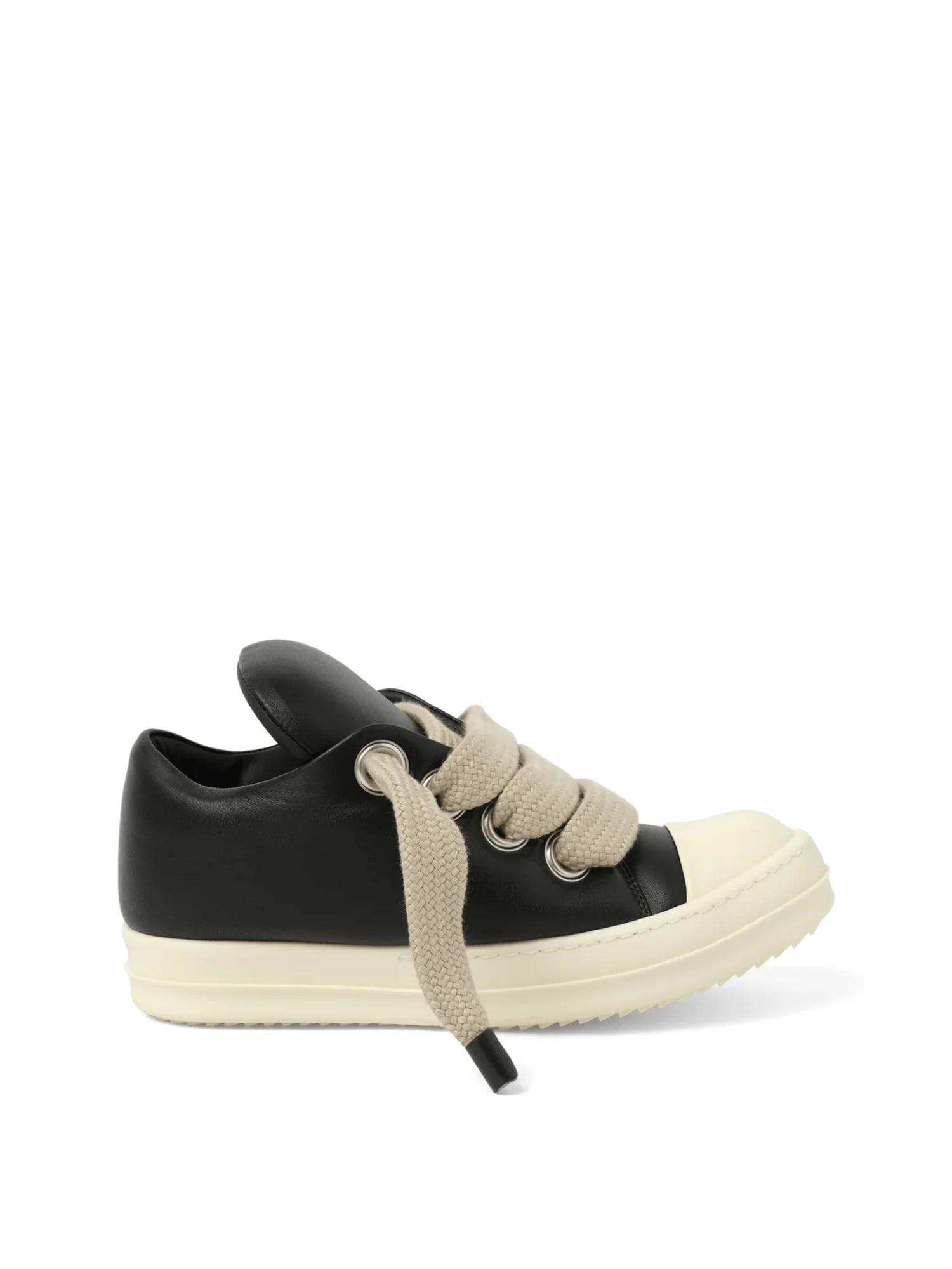 Jumbolaced Low Sneaker in Black/Milk/Milk