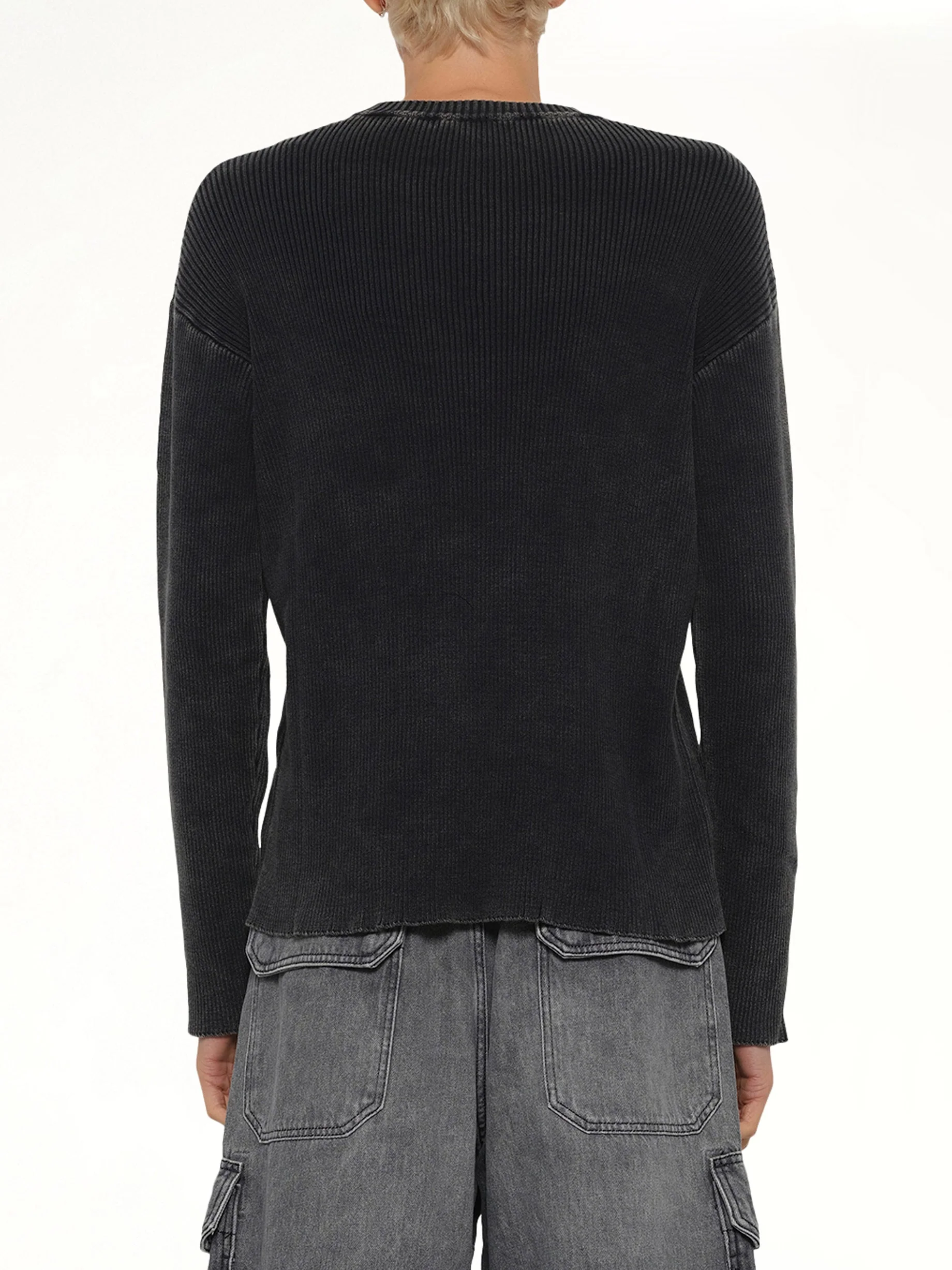 K-DARREN-D Sweater in Black - Image 5