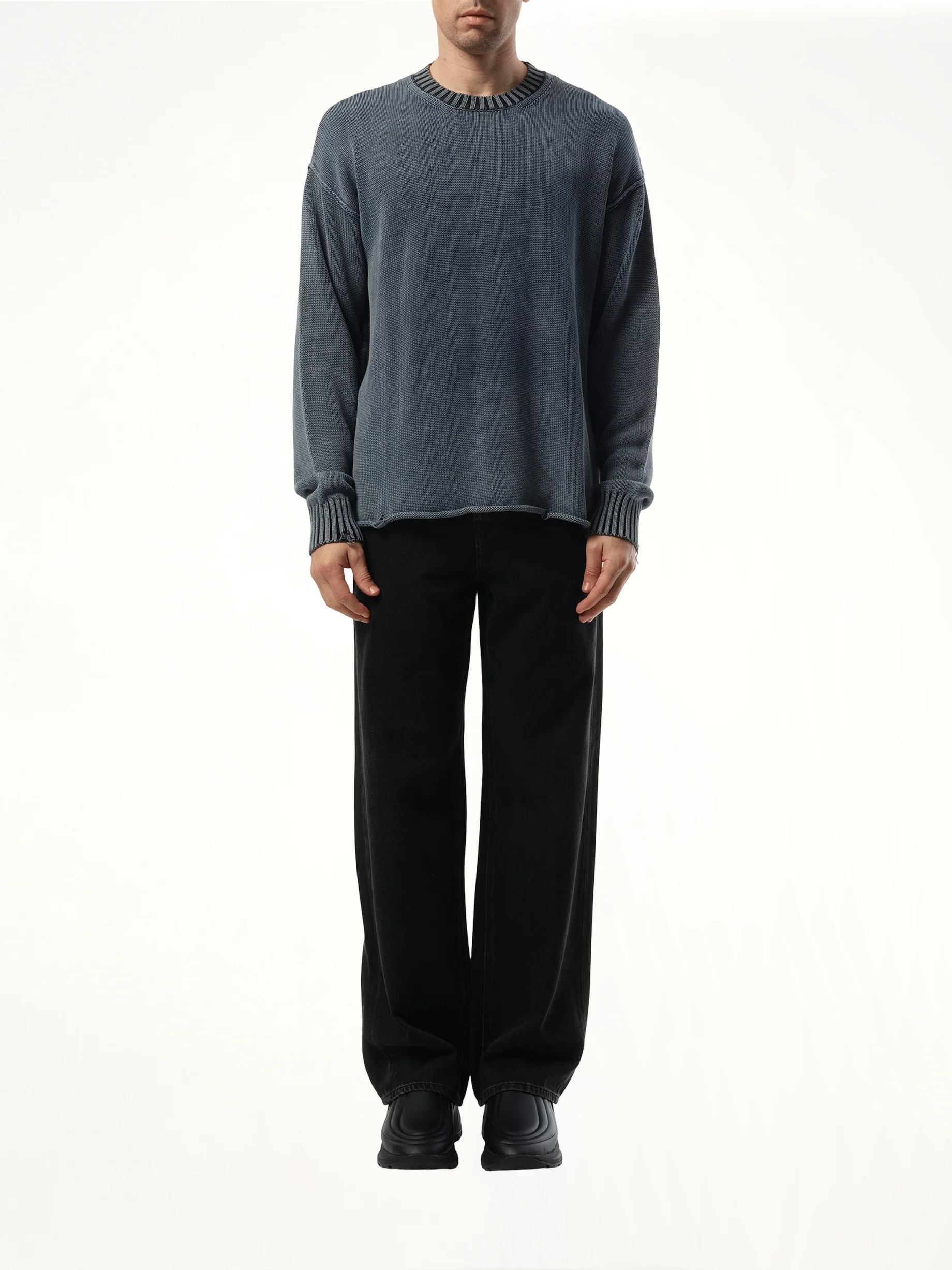 K-Delos Sweater in Blue - Image 4