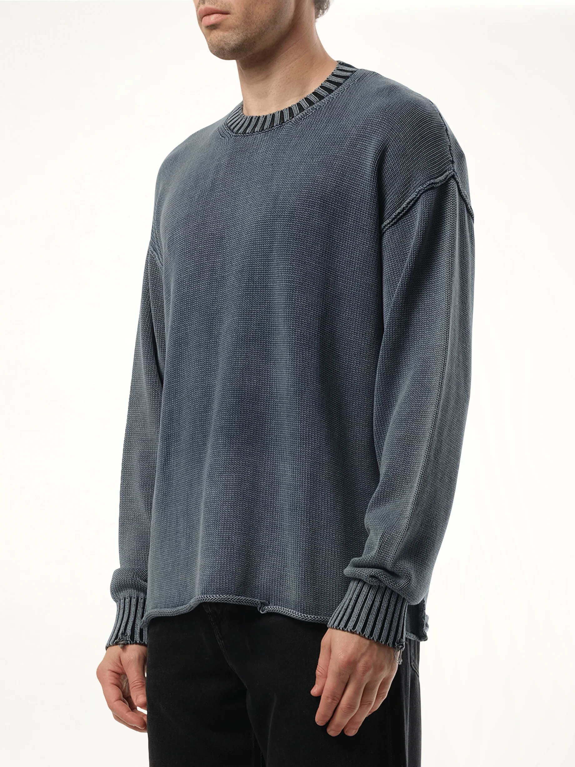 K-Delos Sweater in Blue - Image 5