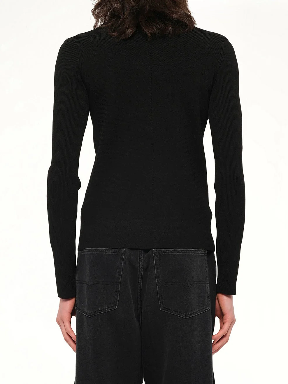 K-Zackary-Round Sweater In Black - Image 5