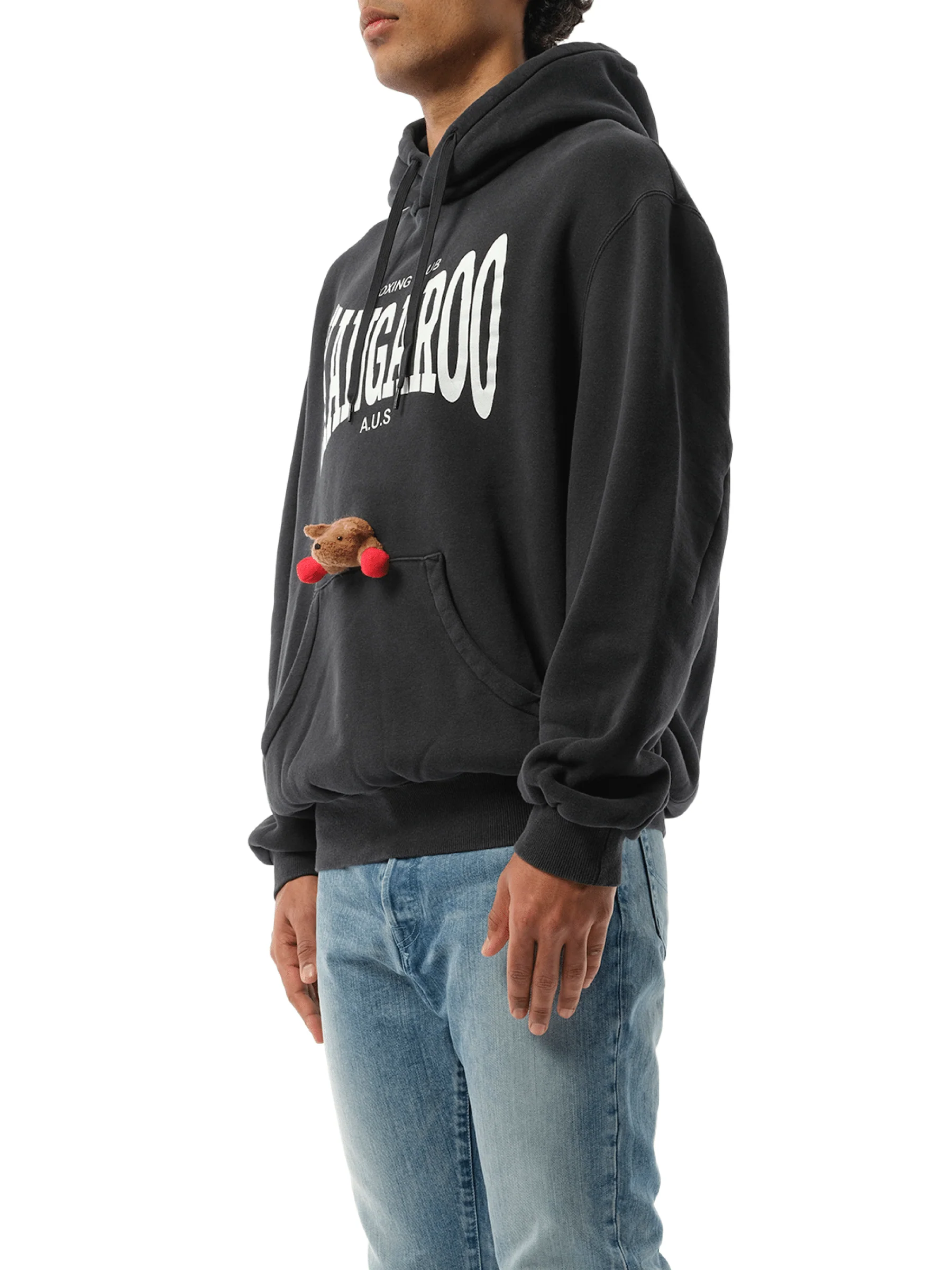 Doublet x Marais Hoodie in Black - Image 5