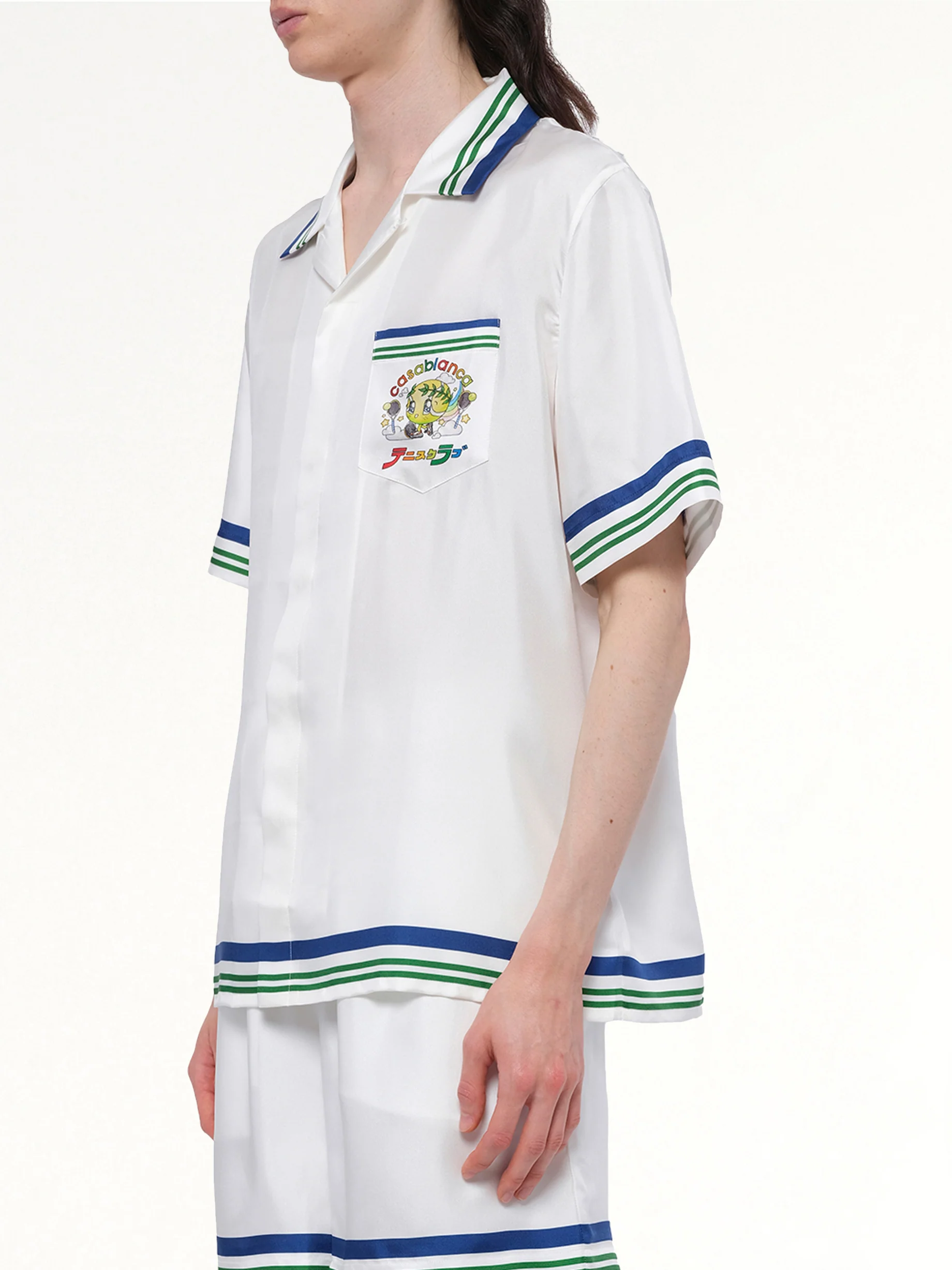 Kawaii Tennis Boy Shirt in Multicolour - Image 3