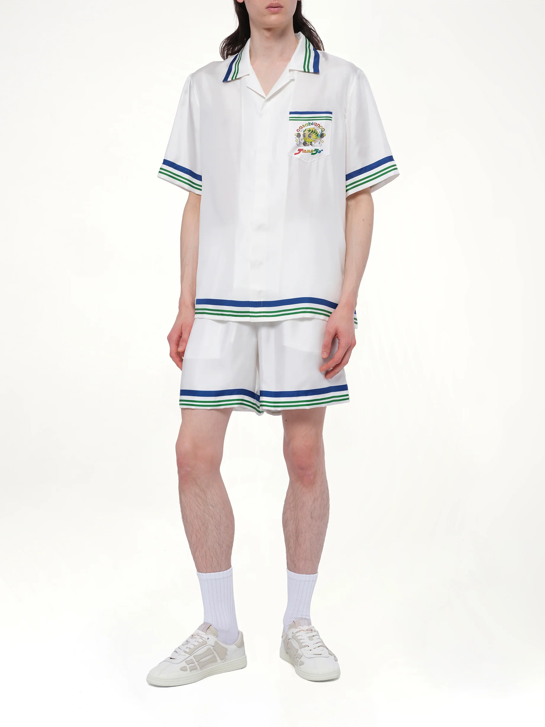 Kawaii Tennis Boy Shirt in Multicolour - Image 4