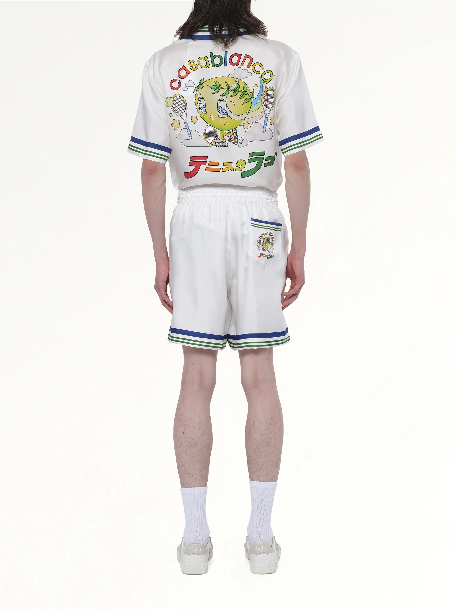 Kawaii Tennis Boy Shorts in Multicolour - Image 5