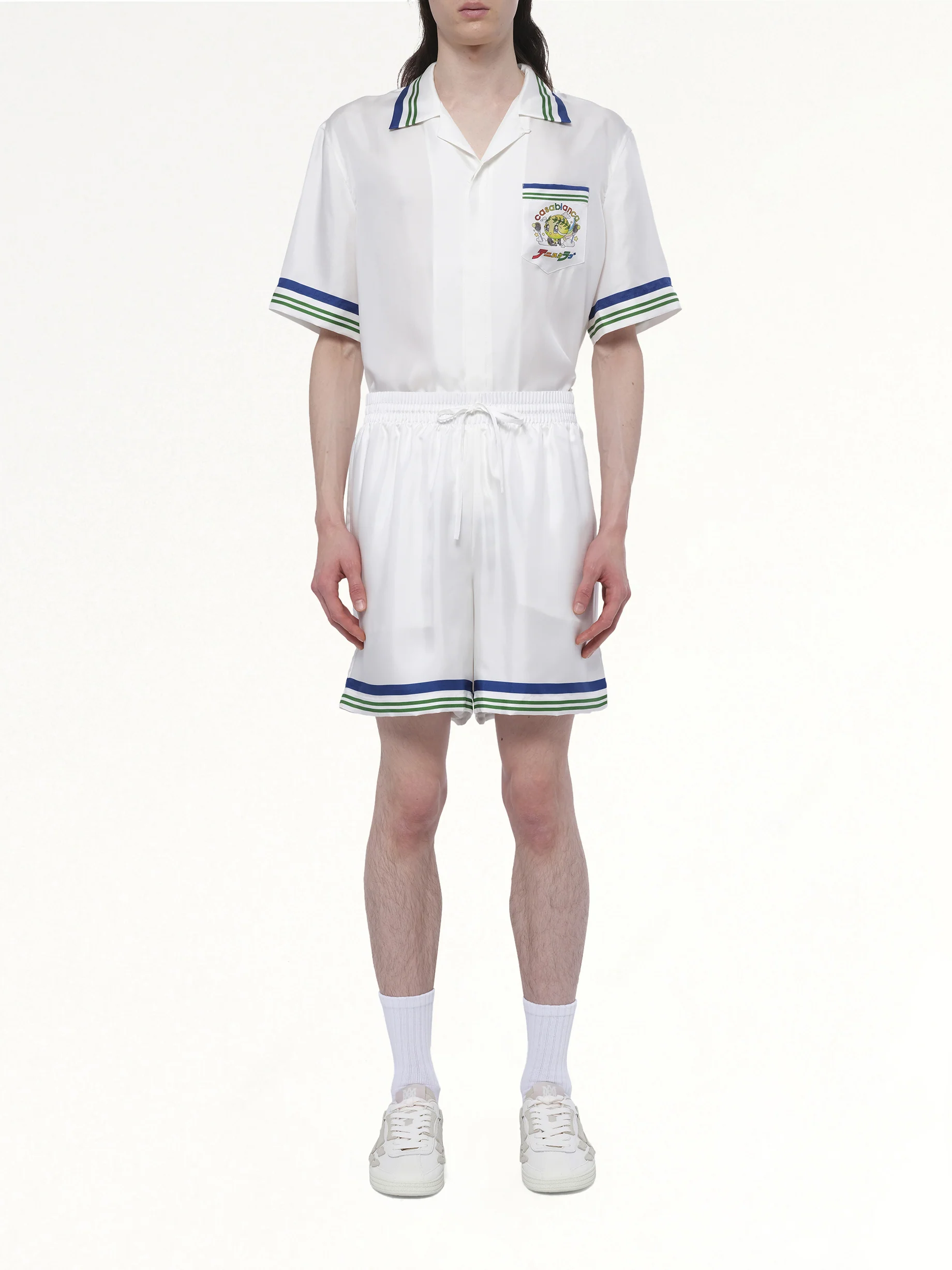 Kawaii Tennis Boy Shorts in Multicolour - Image 7