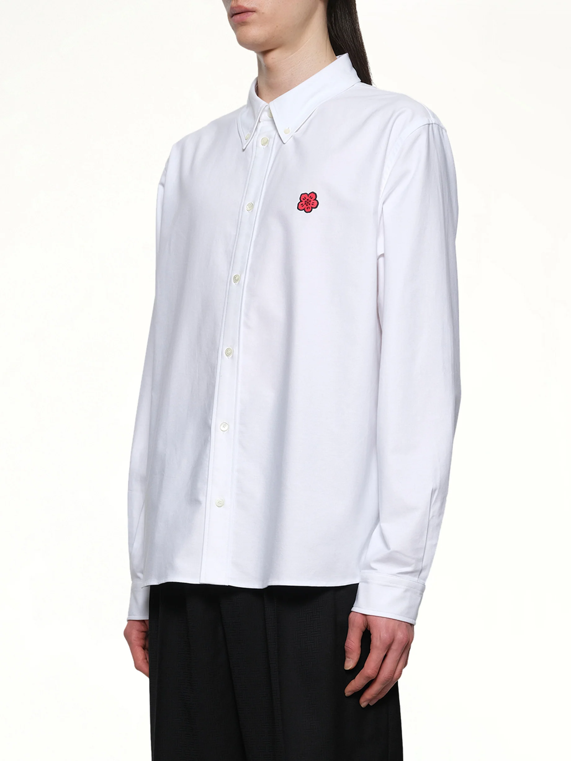 Kenzo Boke Flower Casual Shirt in White - Image 3