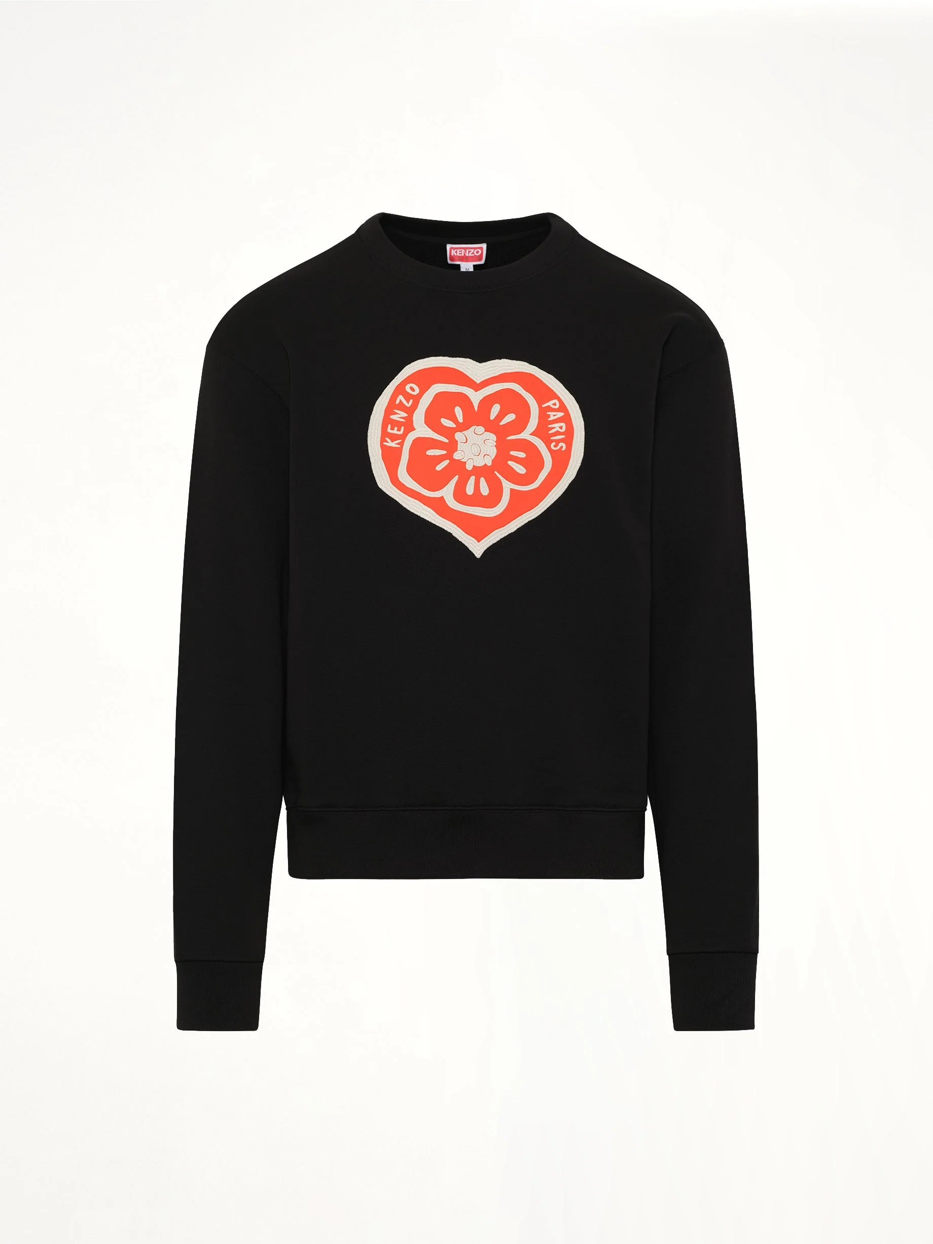 Kenzo Boke Heart Classic Sweatshirt in Black - Image 2