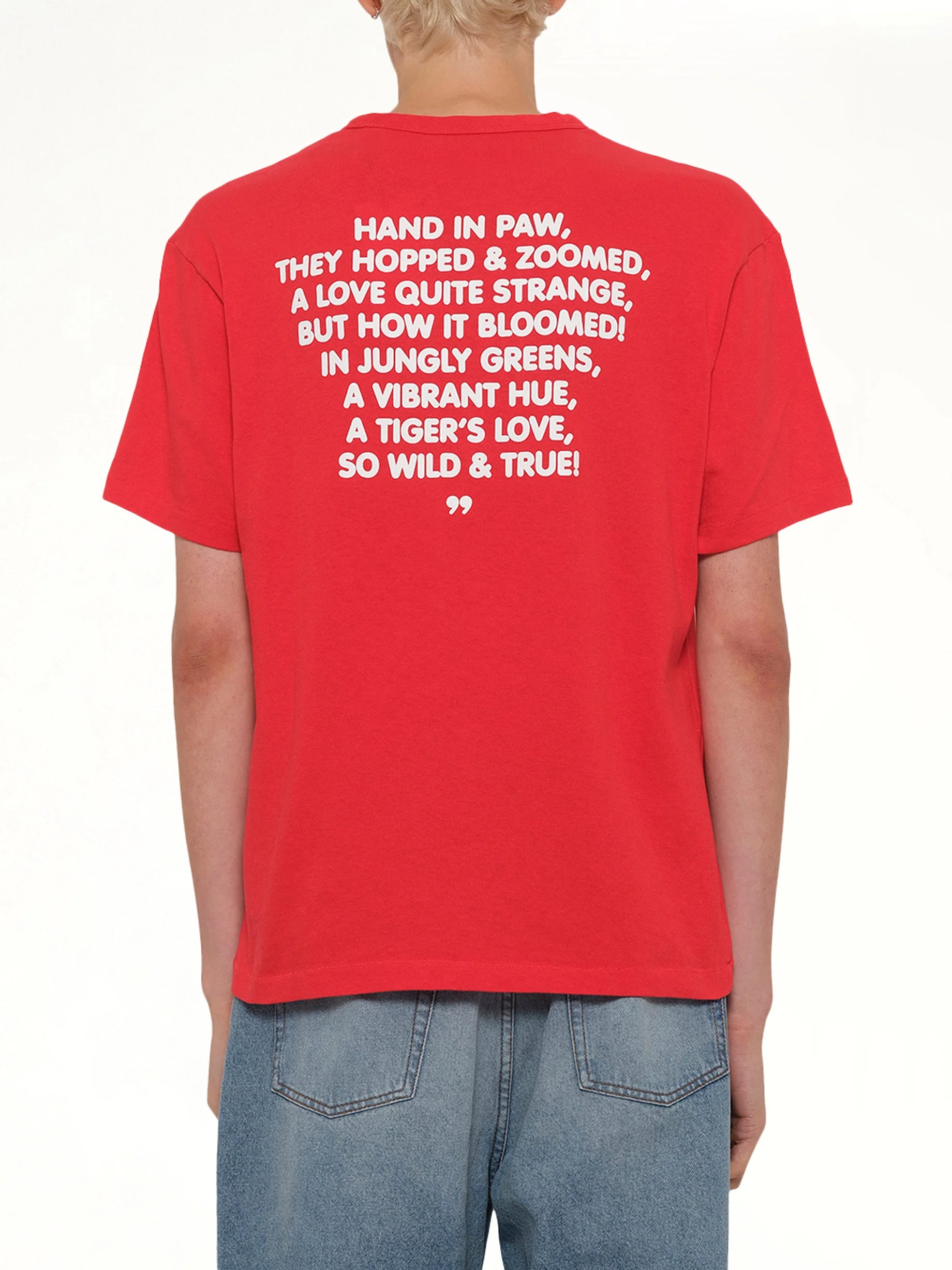 Kenzo Cartoon Classic T-Shirt in Cherry - Image 5