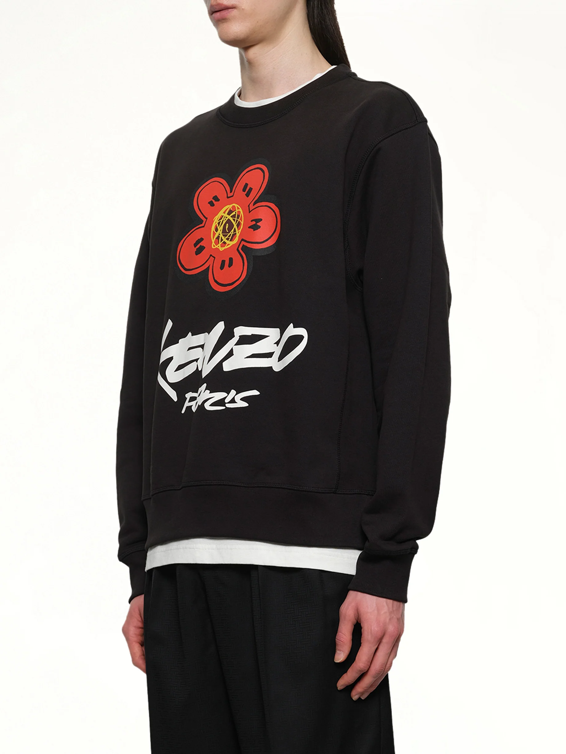 Kenzo Futura Classic Sweatshirt in Black - Image 3