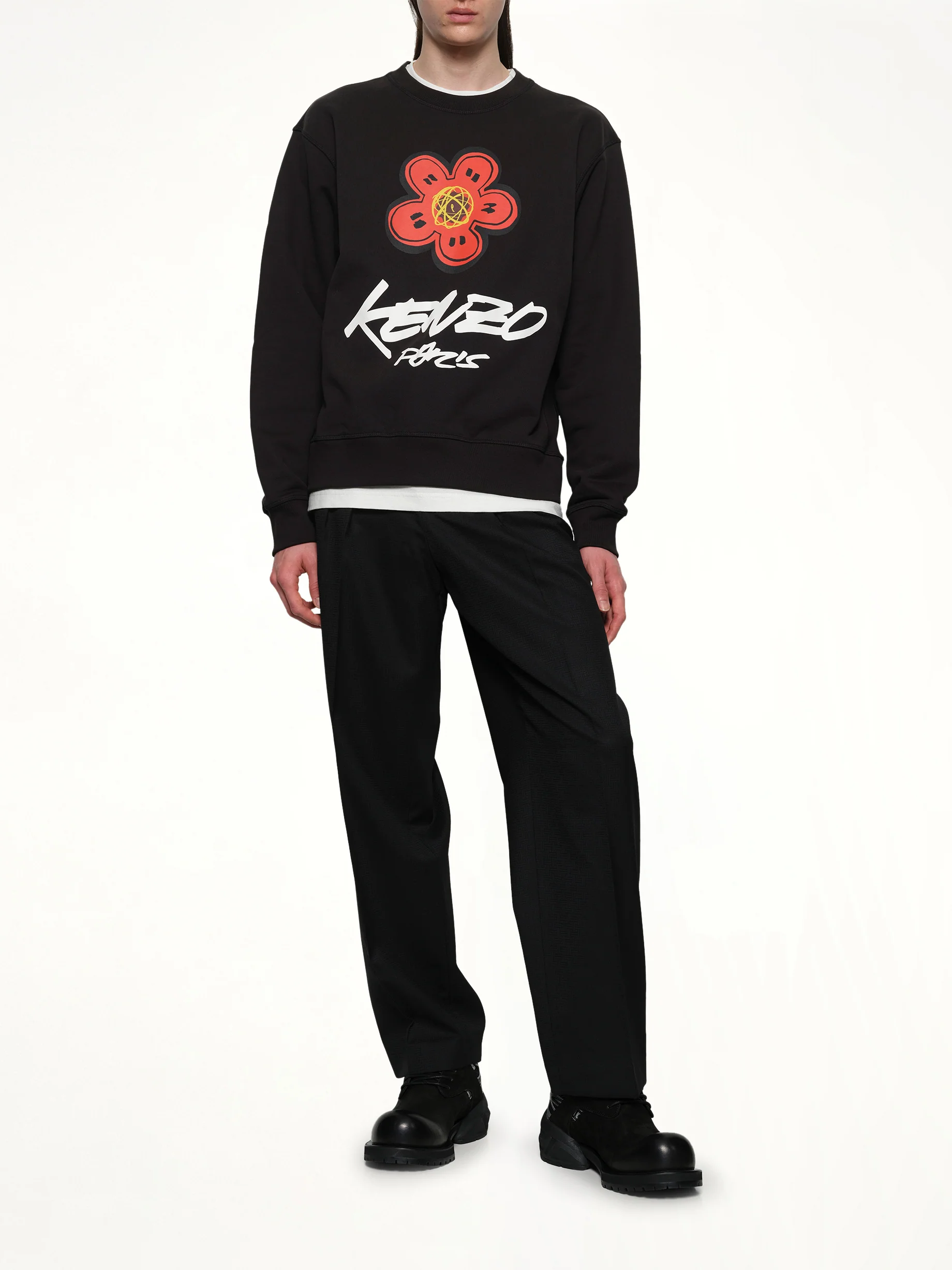 Kenzo Futura Classic Sweatshirt in Black - Image 4