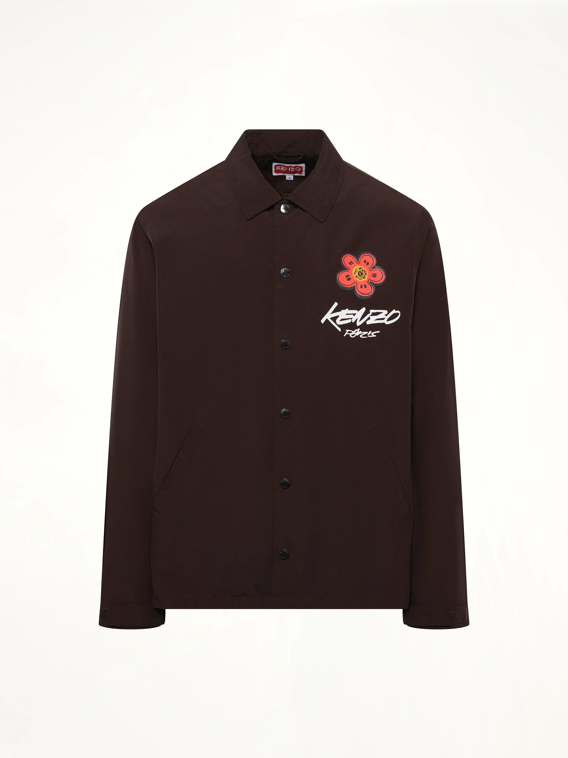 Kenzo Futura Light Coach Jacket in Chocolate - Image 2