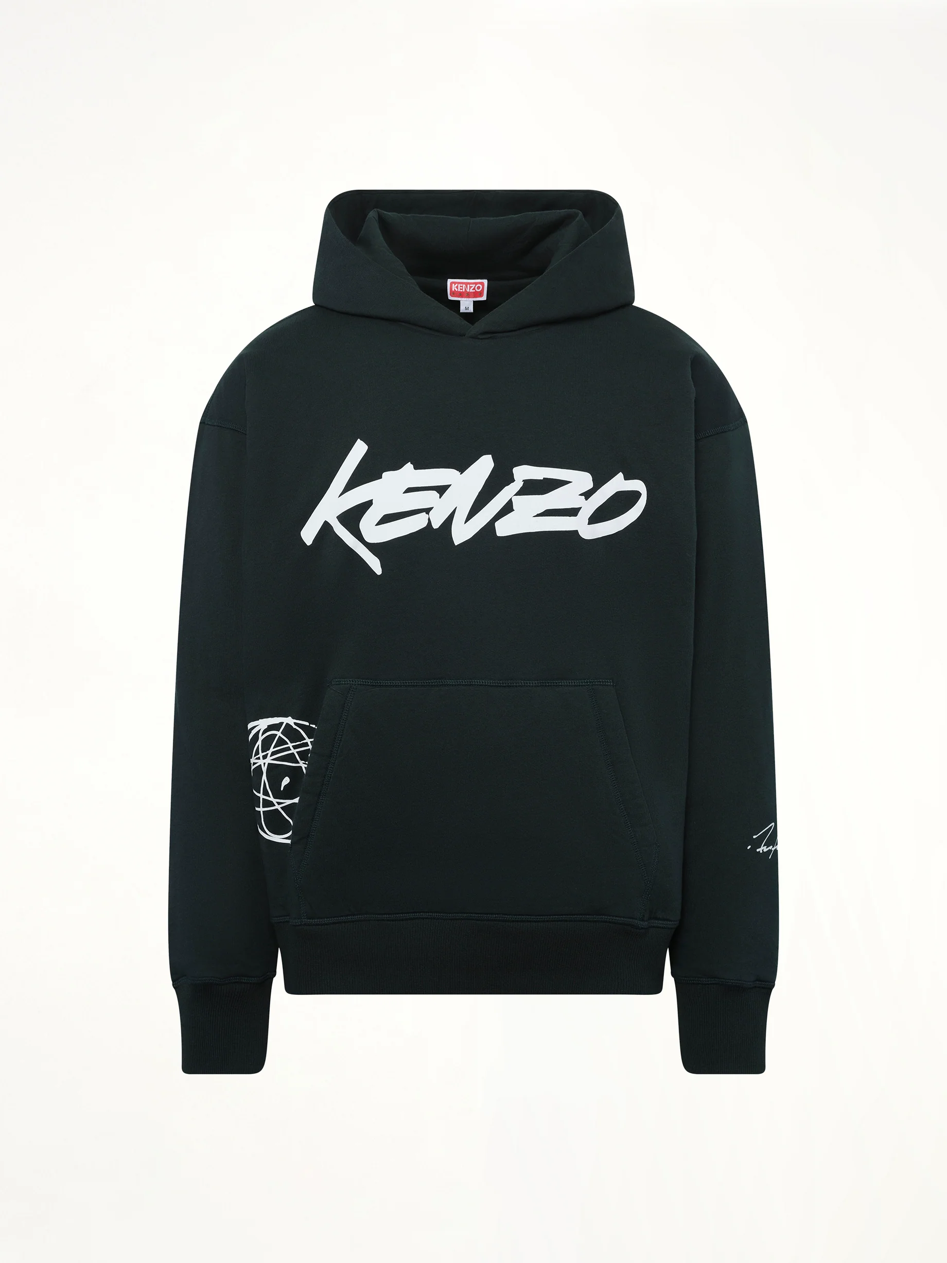 Kenzo Futura Padded Hoodie in Pine - Image 2