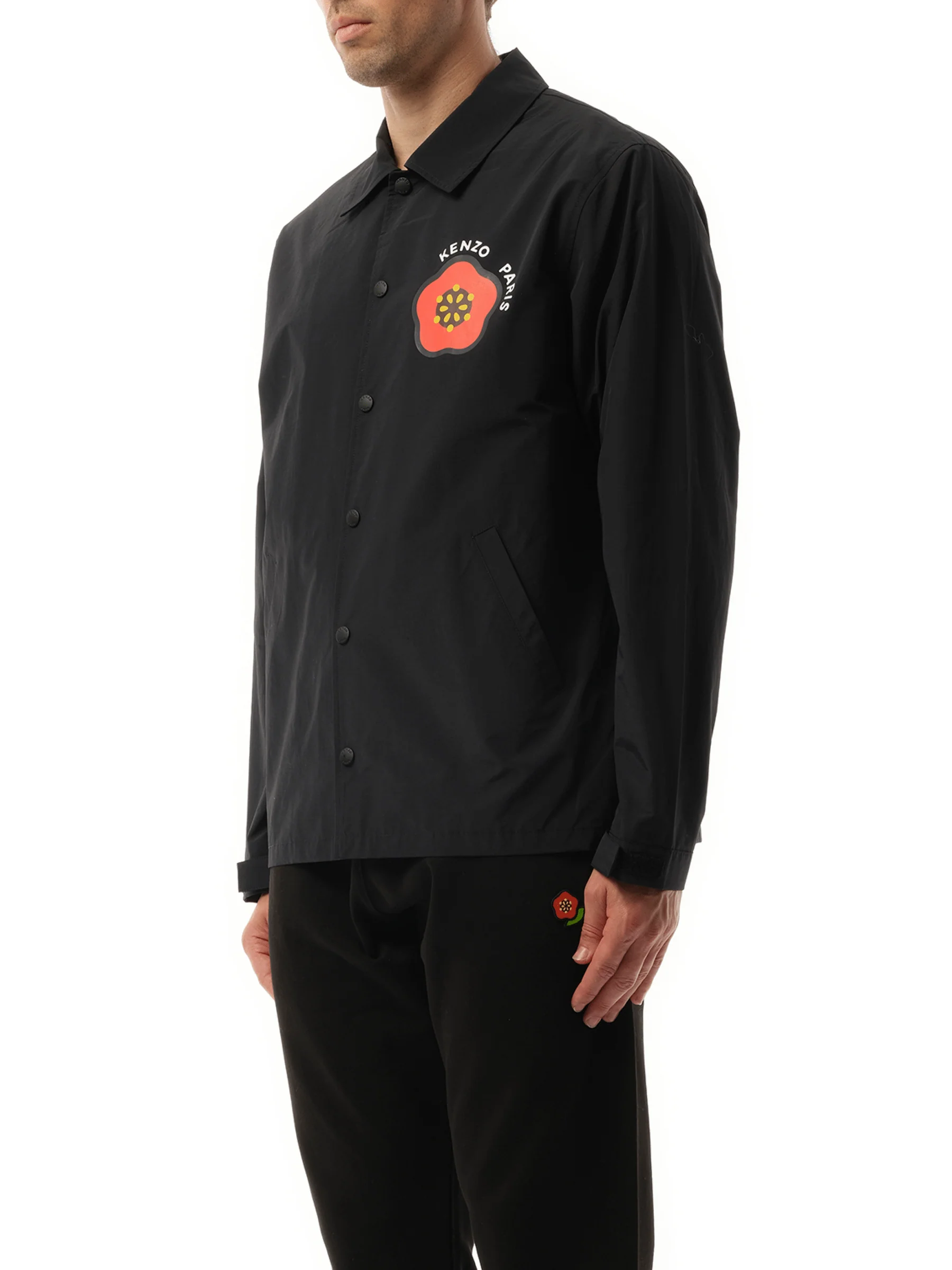 Kenzo Pop Light Coach Jacket in Black - Image 5
