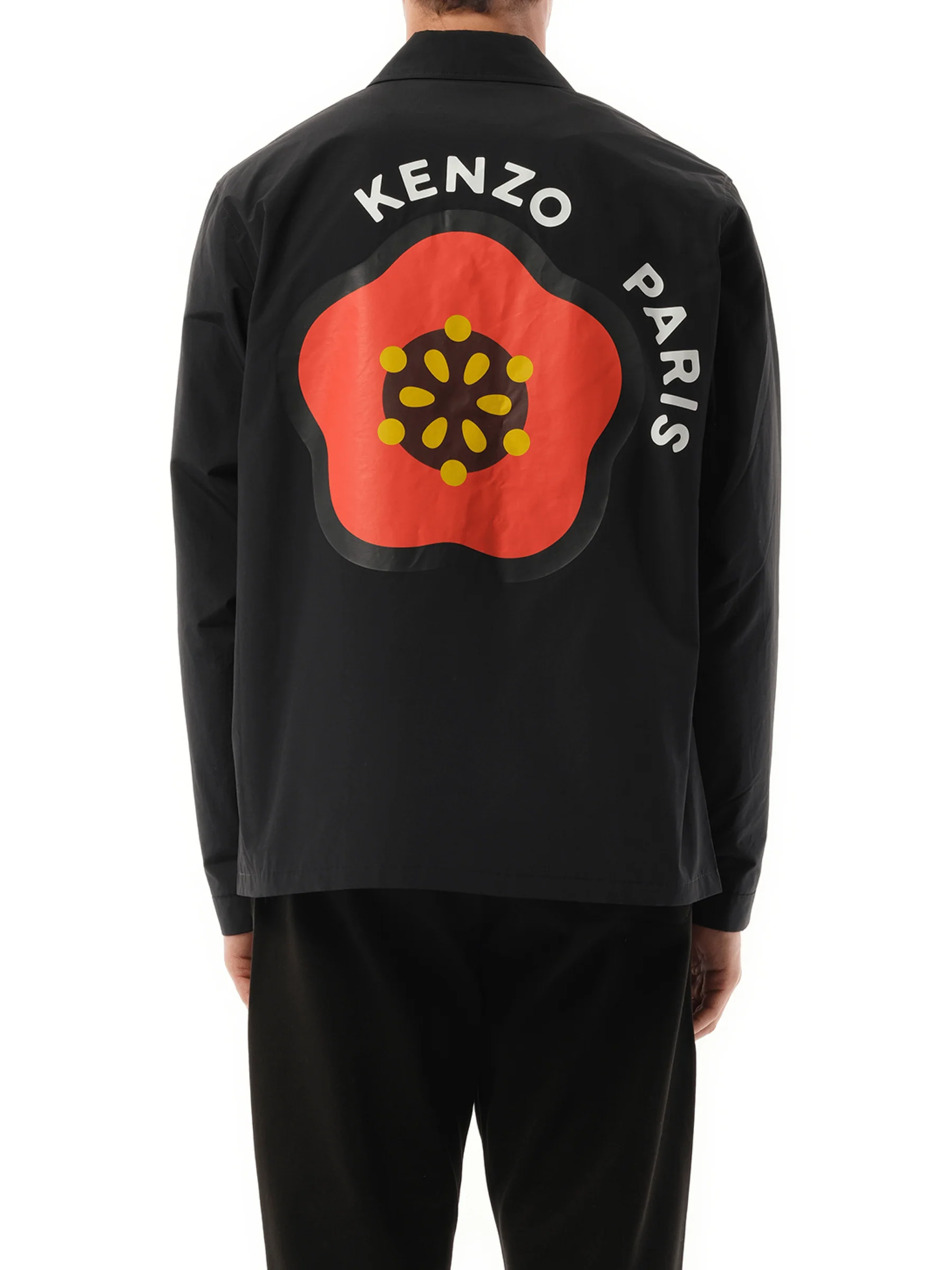 Kenzo Pop Light Coach Jacket in Black - Image 6