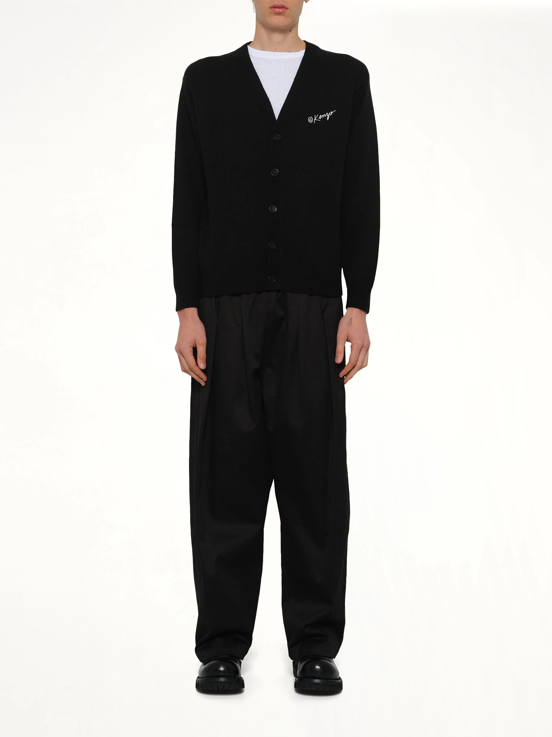 Kenzo Wild Tiger Cardigan in Black - Image 7