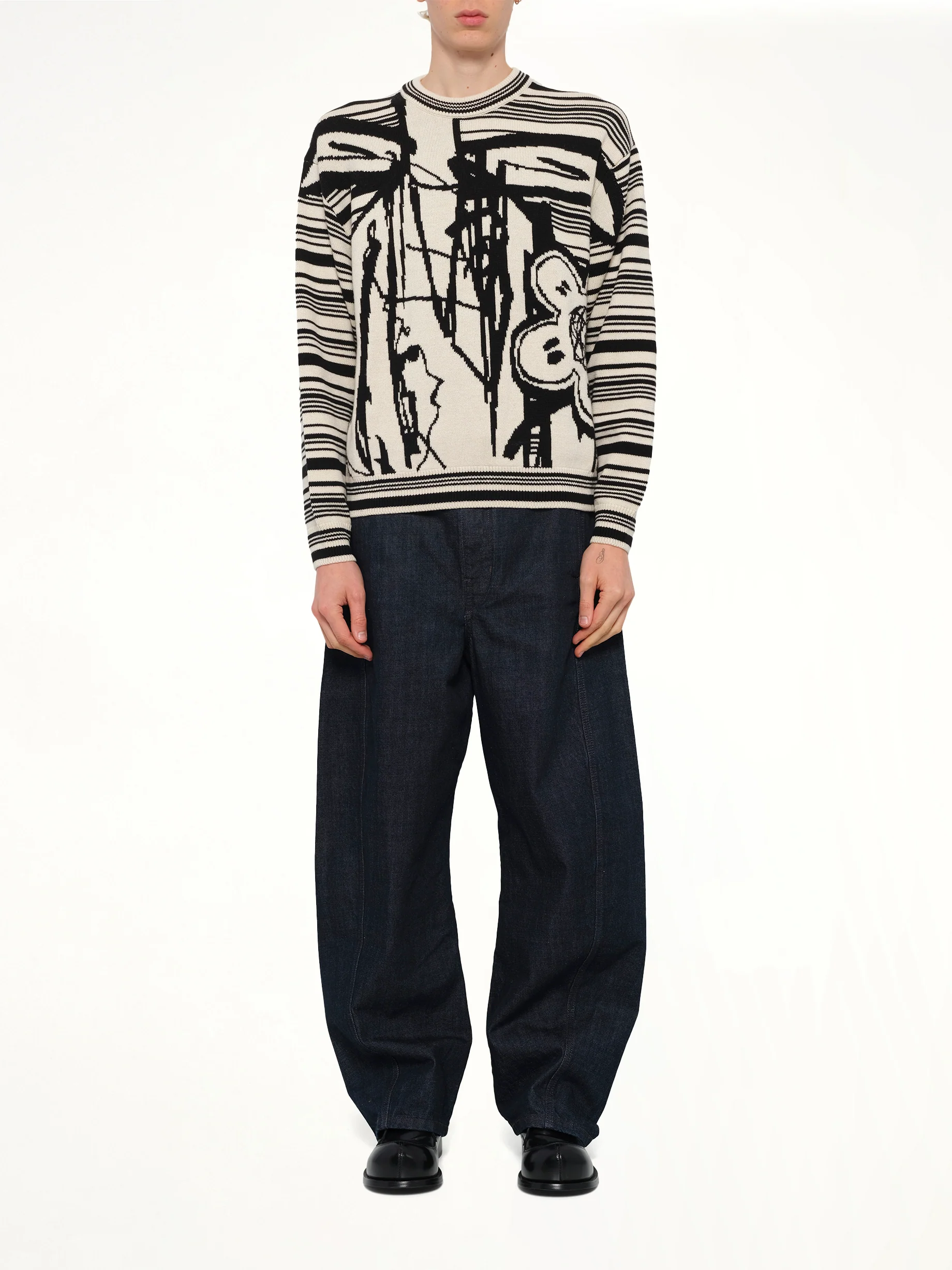 Kenzo x Futura 2000 Sweater in Off White - Image 7