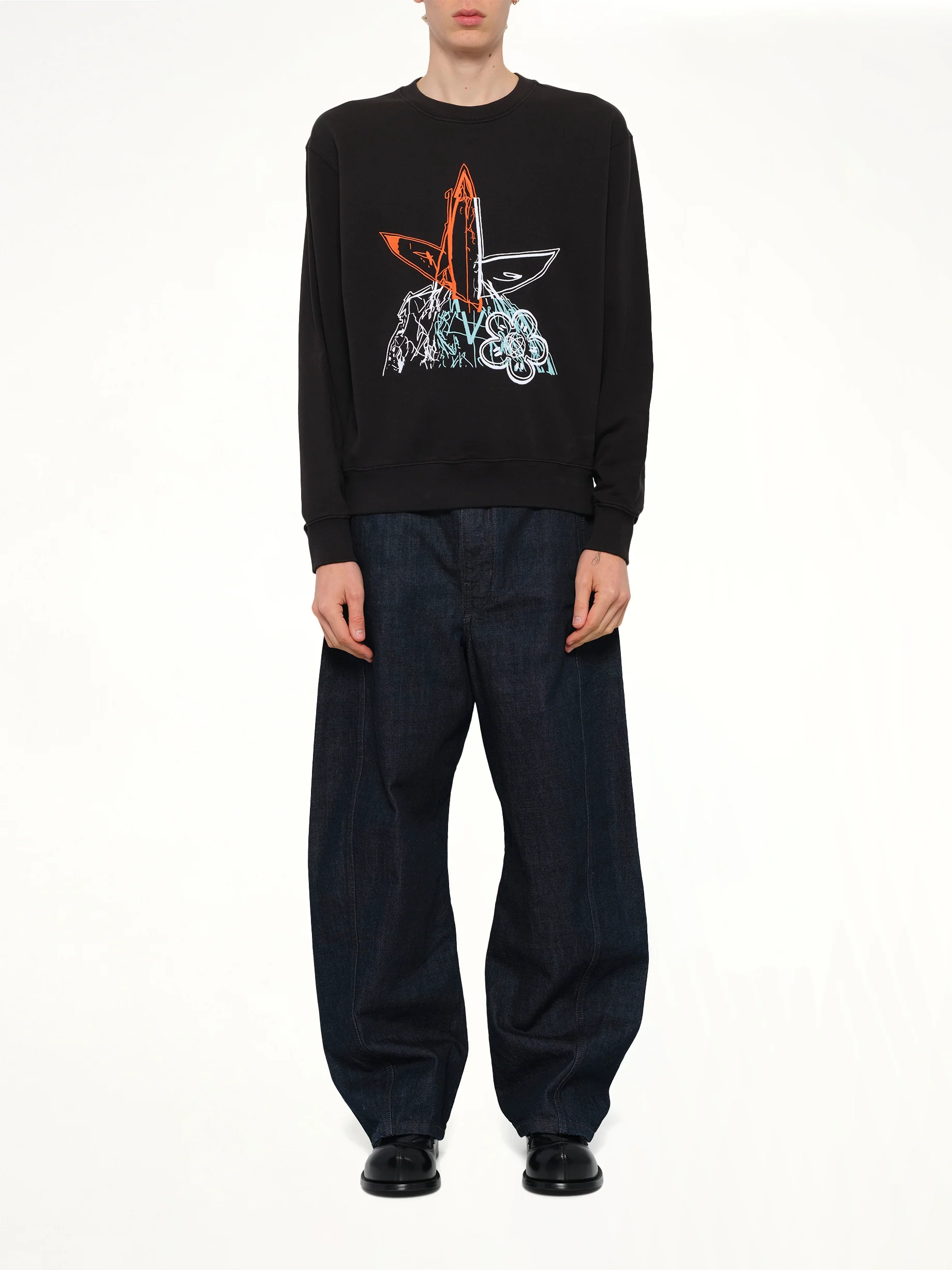 Kenzo x Futura 2000 Sweatshirt in Black - Image 7